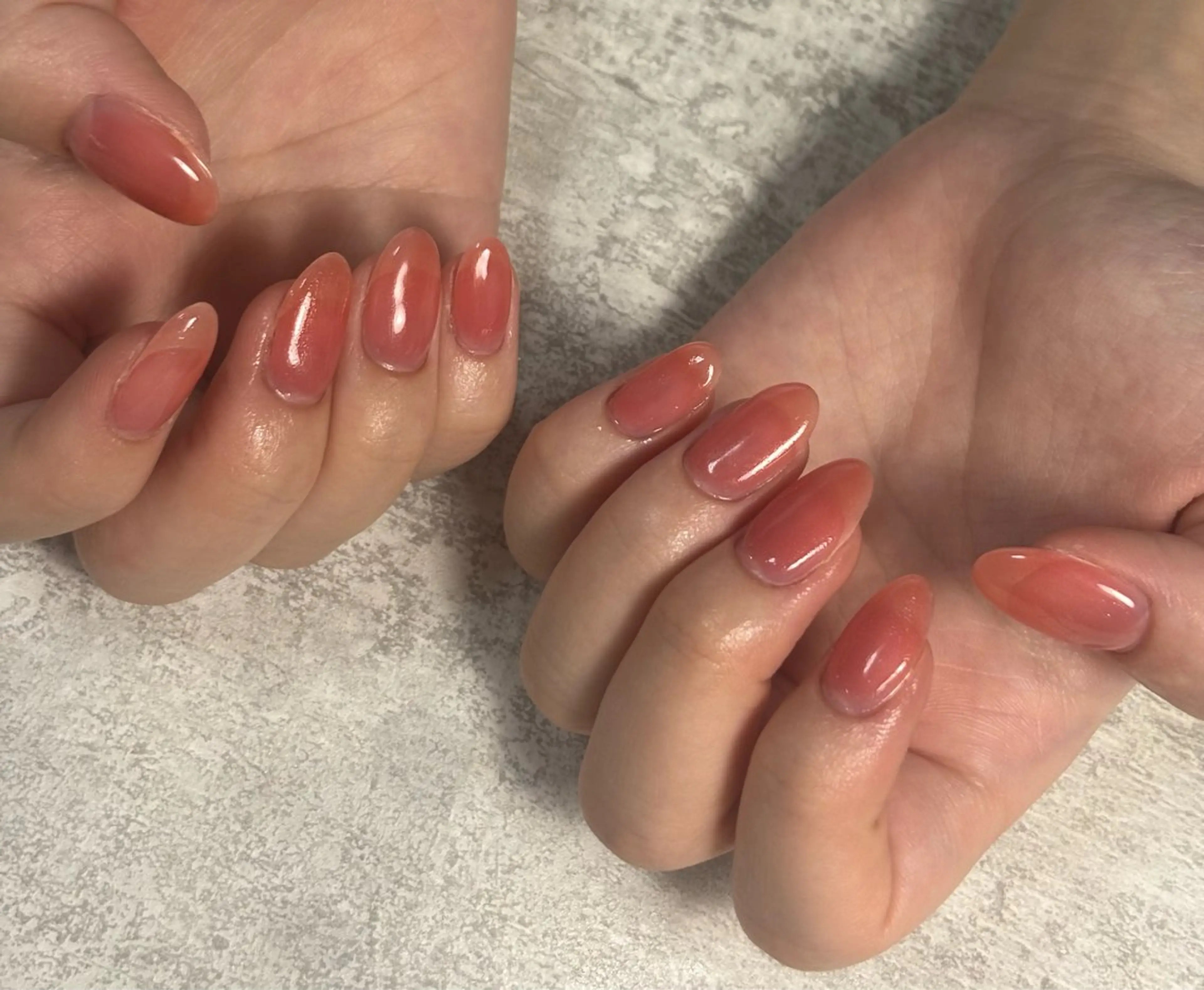 ネイル オーロラネイル フットネイル フレンチネイル ジェルネイル マグネットネイル ハンドネイル kiki nail たまプラーザのネイルデザイン