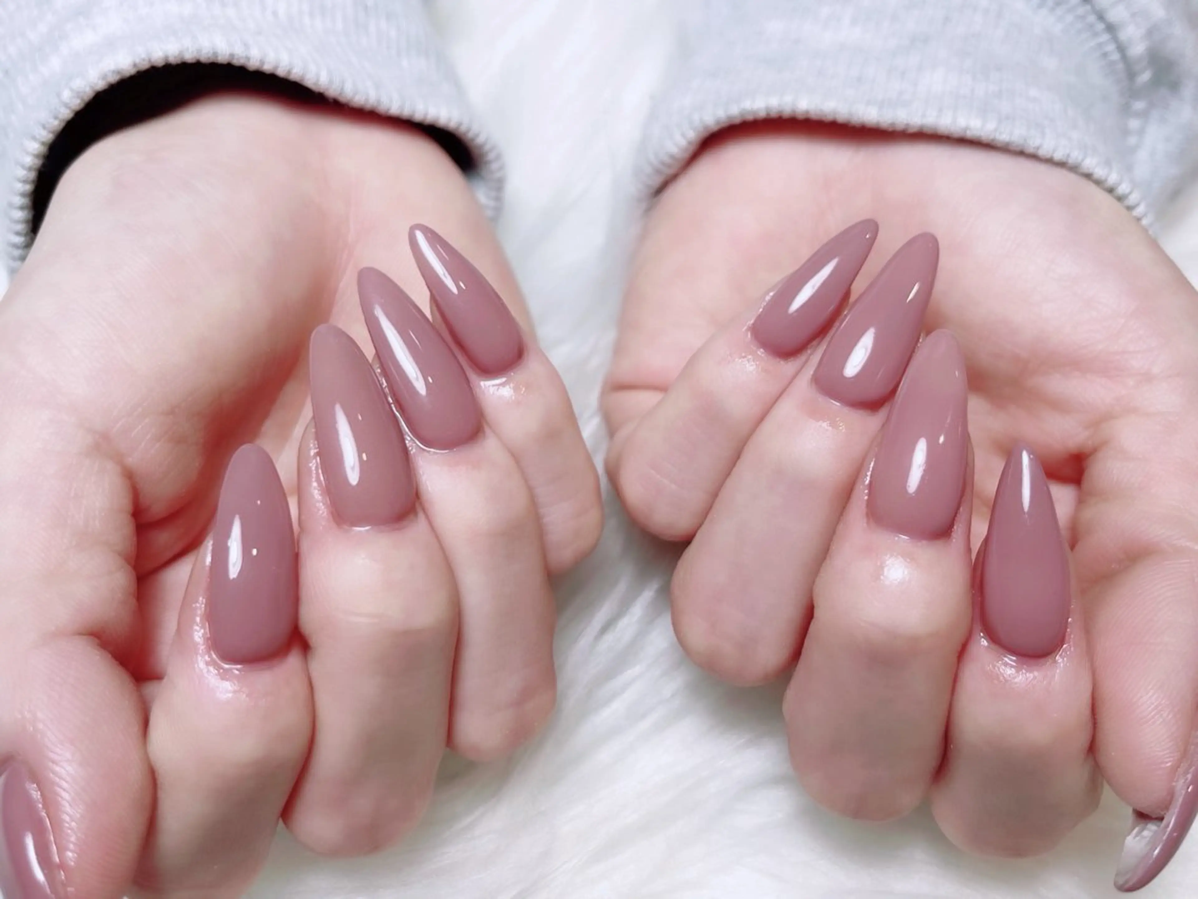 ネイル ワンカラーネイル ワンホン/韓国 nail 大阪アメ村のネイルデザイン