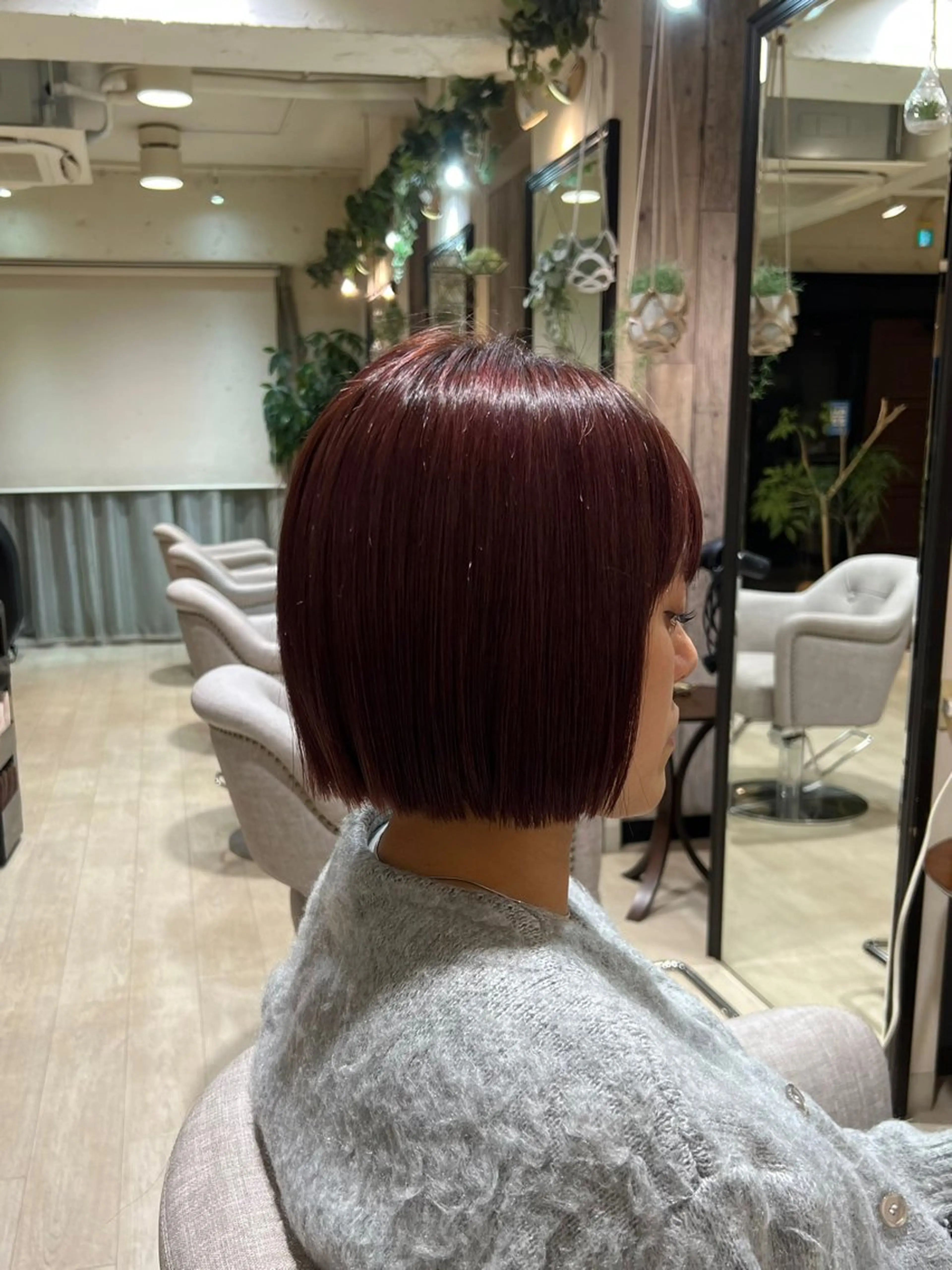 ミディアム ボブ 増田 晃大のヘアスタイル