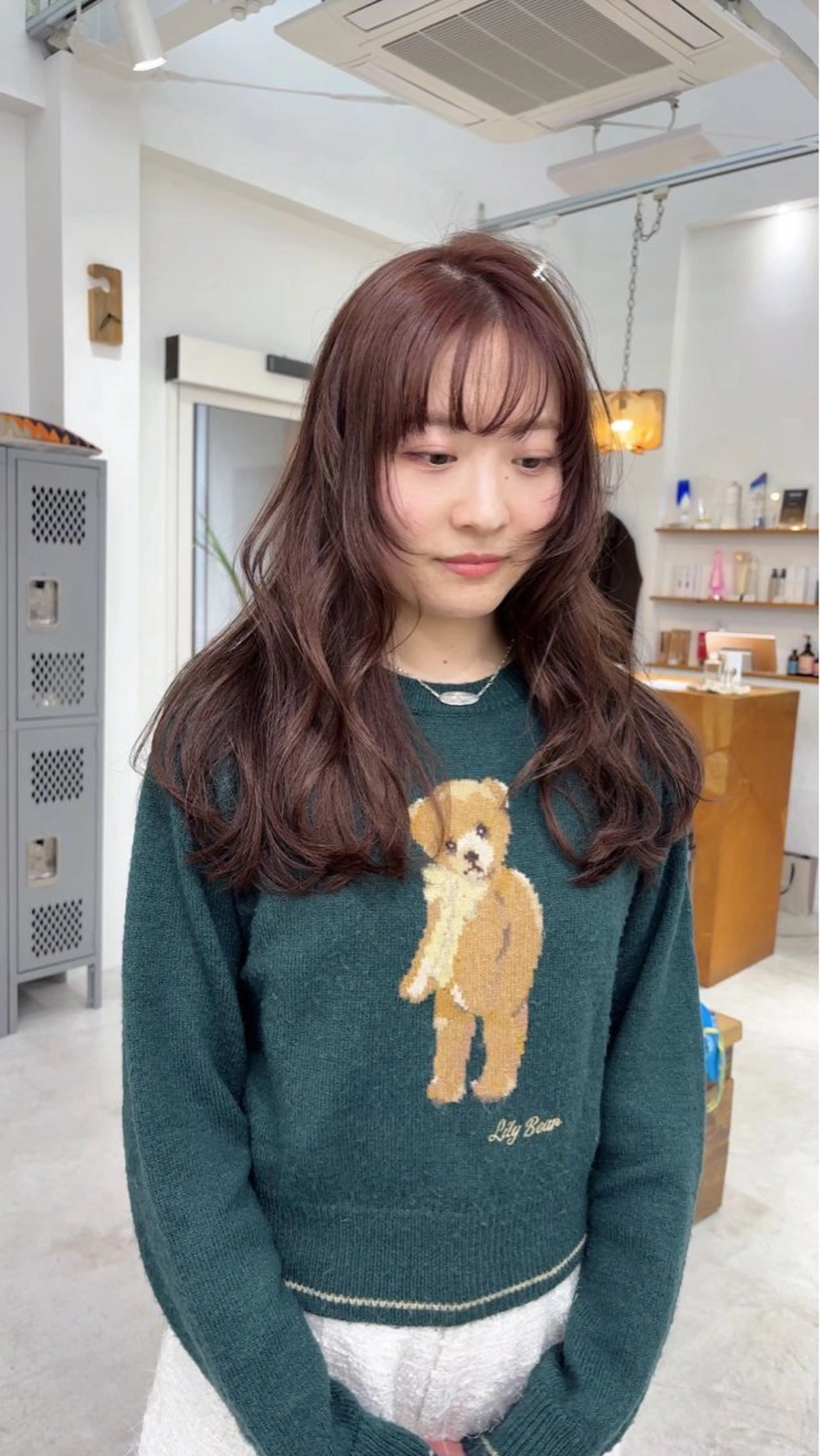 ロング カラー ヘアカラー 髪質改善ストレート ケアブリーチ/ミオのヘアスタイル