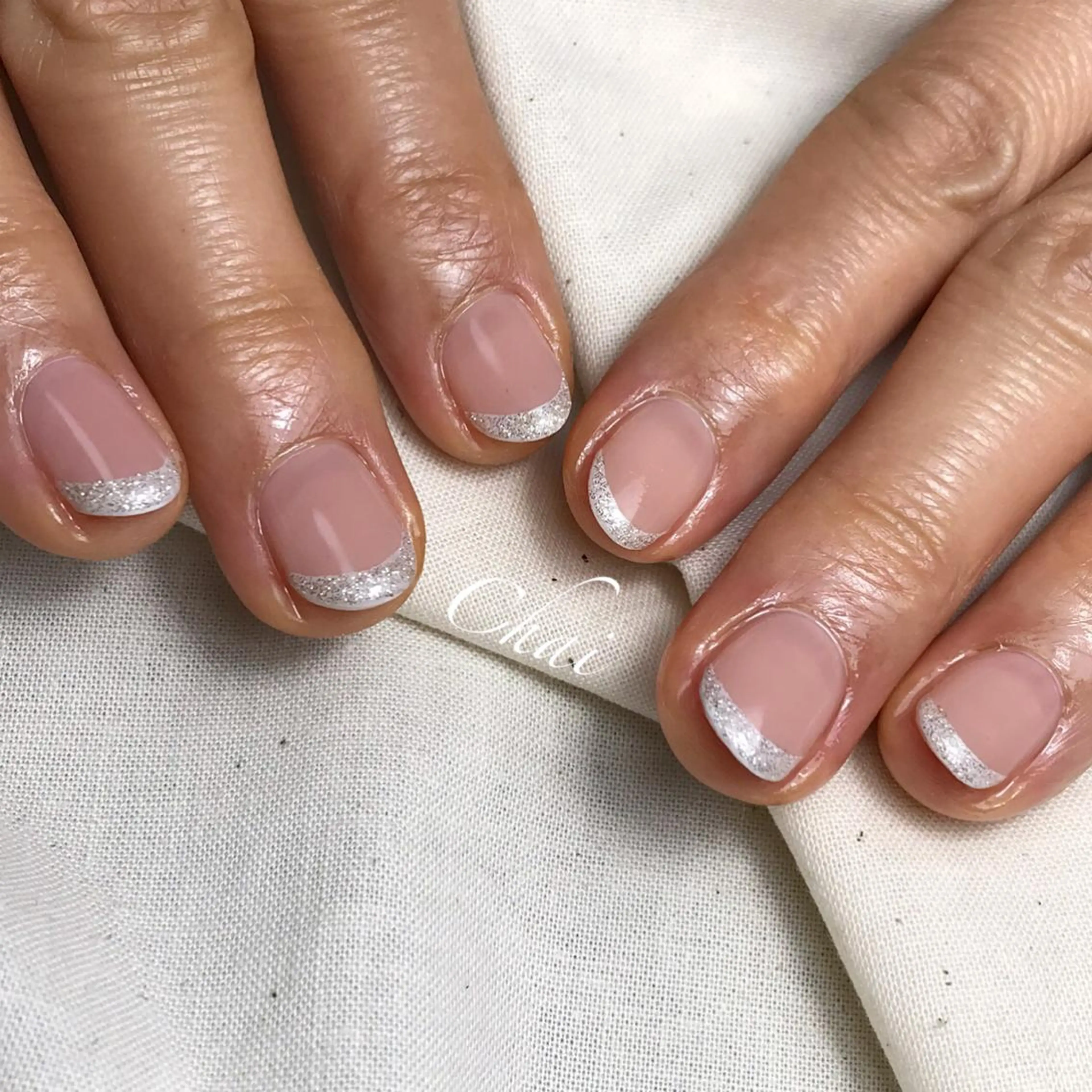 ネイル ラメ(グリッター) ハンドネイル 💅chainail _aiのネイルデザイン