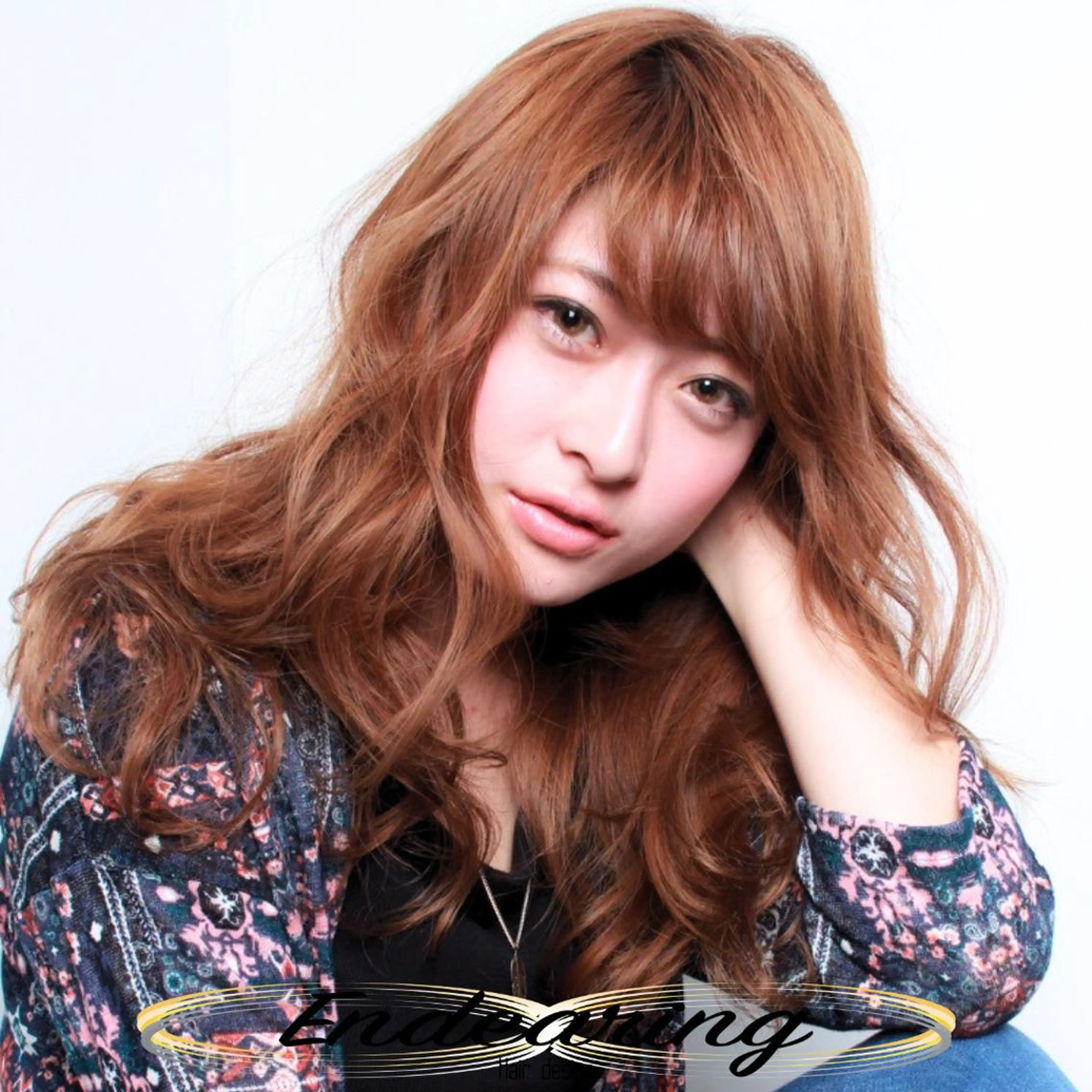 ロング ロングレイヤー レイヤーカット ロング 似合わせカット カット ヘアカラー Endearing 銀座/YOKOのヘアスタイル