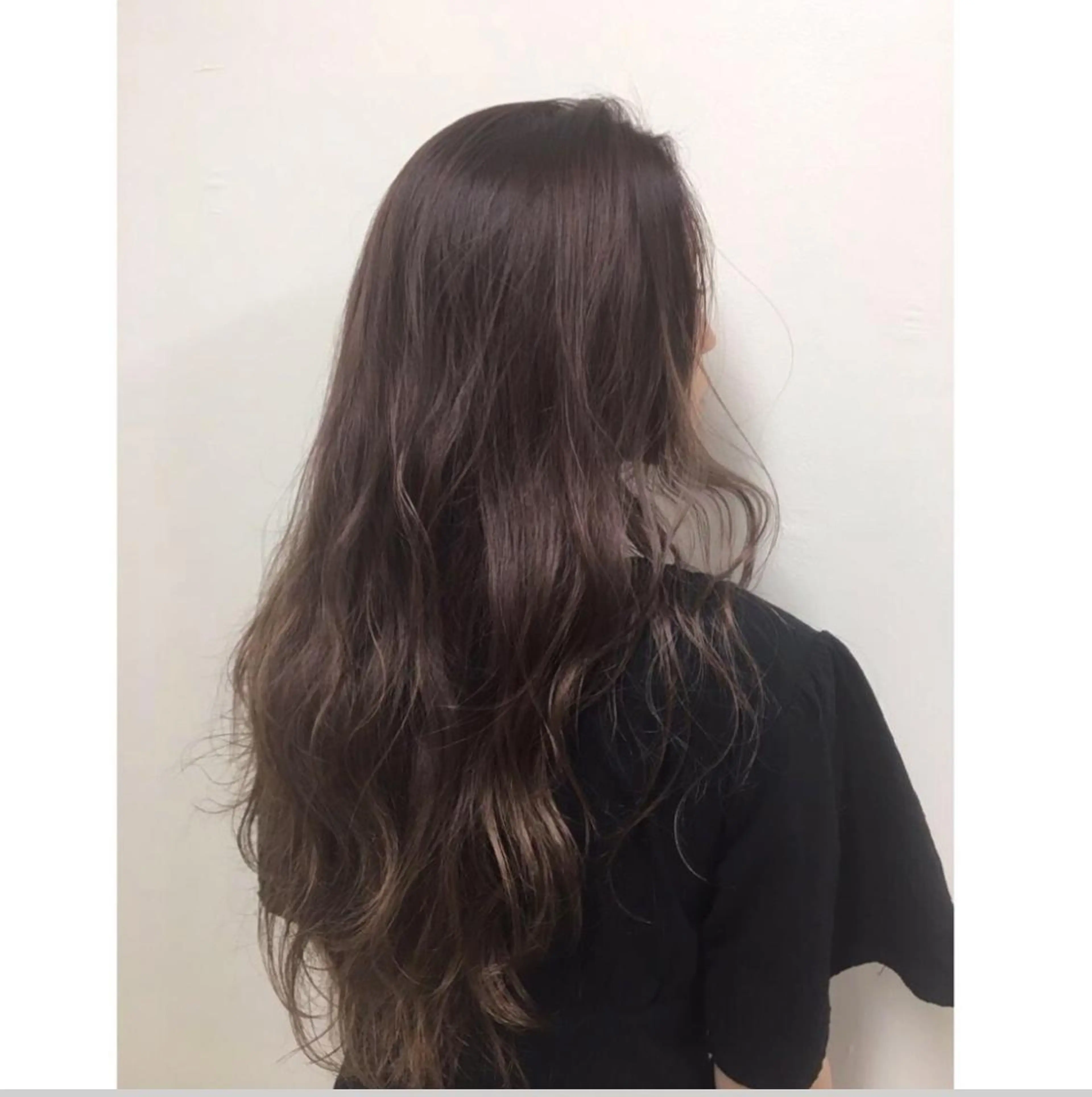 ロング カラー カット ヘアカラー 韓国ヘア/レイヤー/ ツヤカラー/ Aiのヘアスタイル