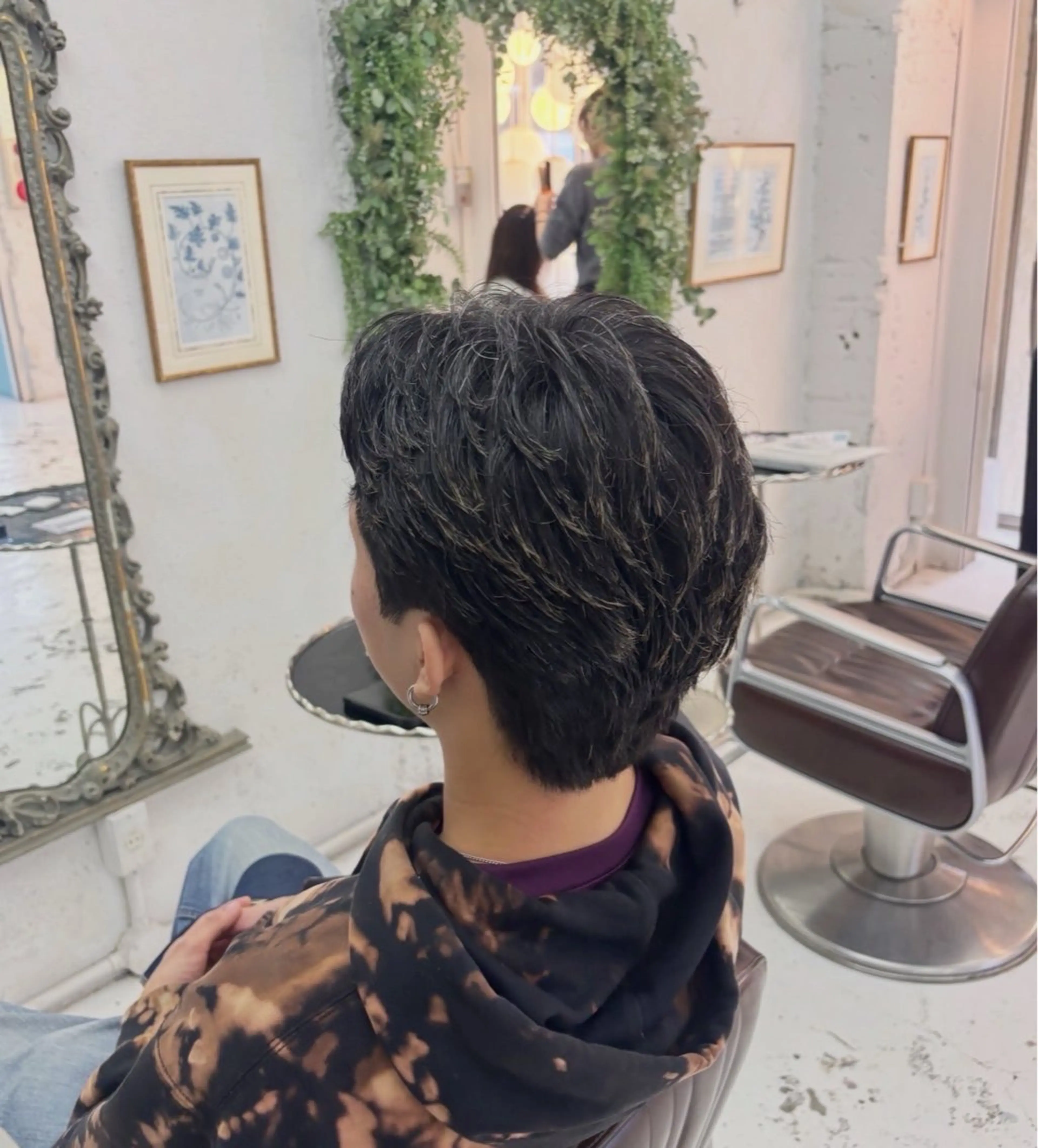 ショート ショートヘア カット みやもと　りょうま/ 透明感カラー/表参道のヘアスタイル