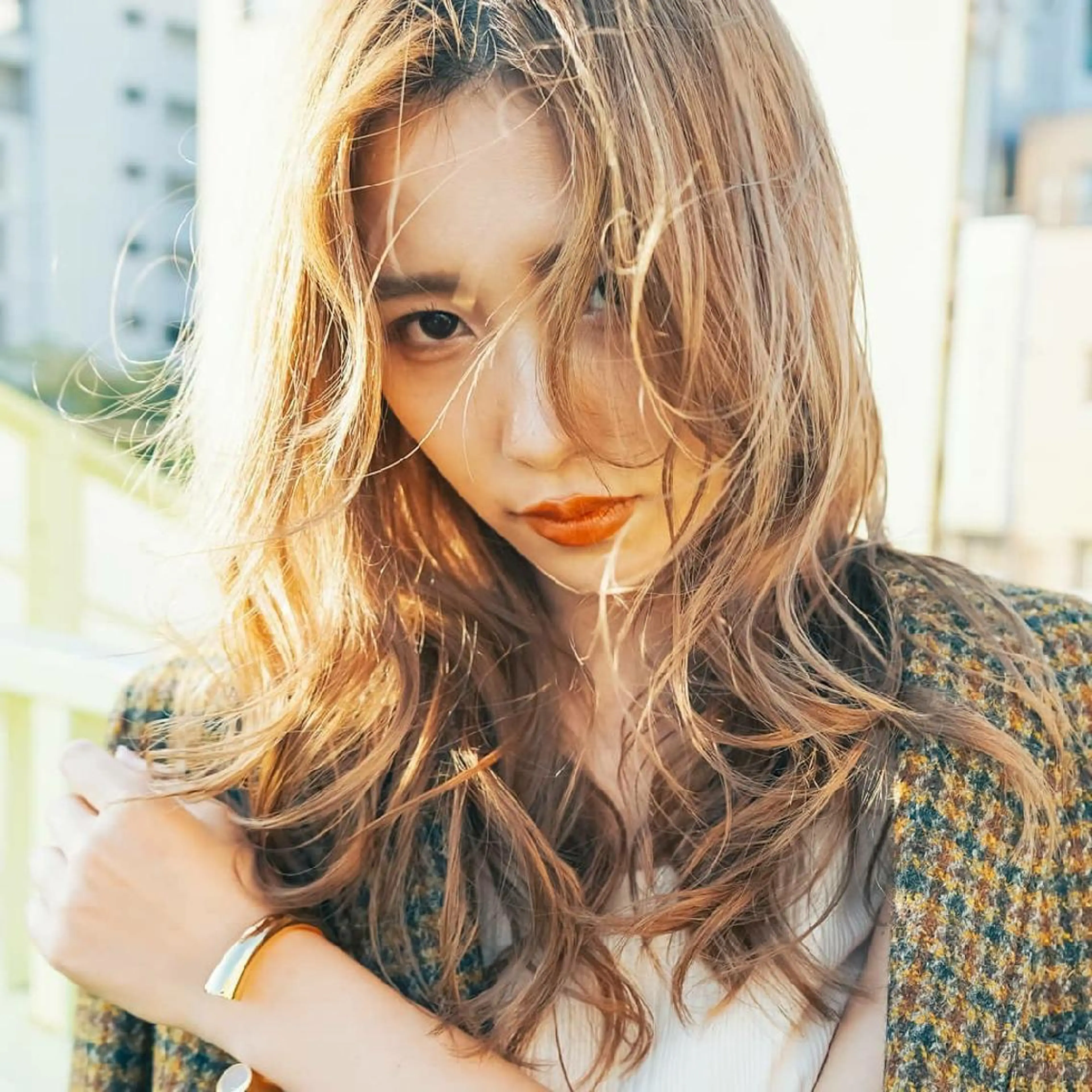 セミロング 巻ける髪質改善で美髪 にデザイン✨/よしみのヘアスタイル