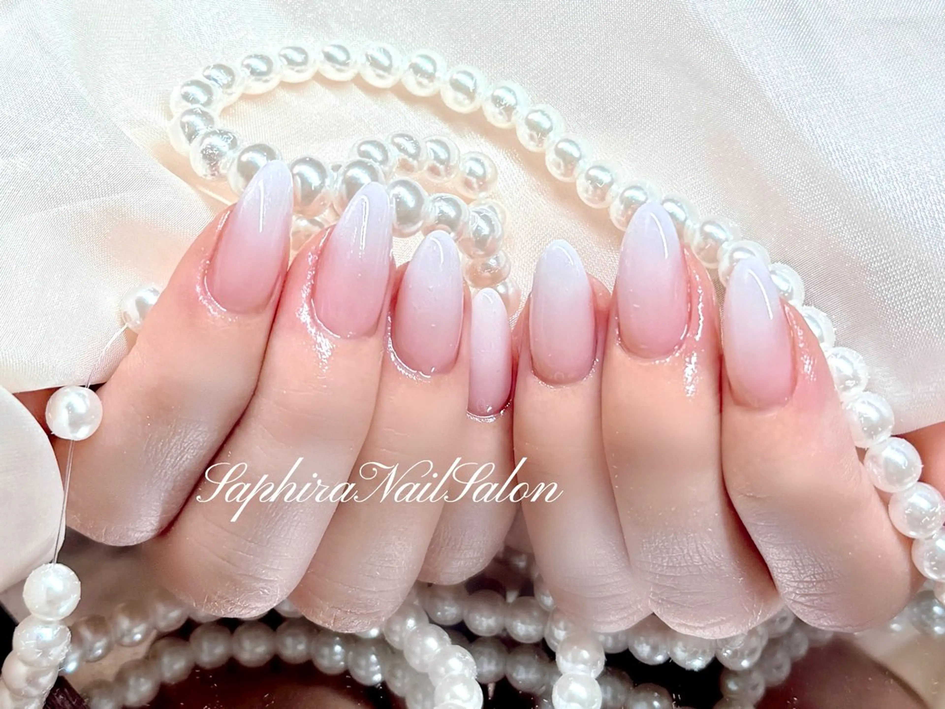 カラー ハンドネイル Saphiraネイル サロン錦糸町のネイルデザイン