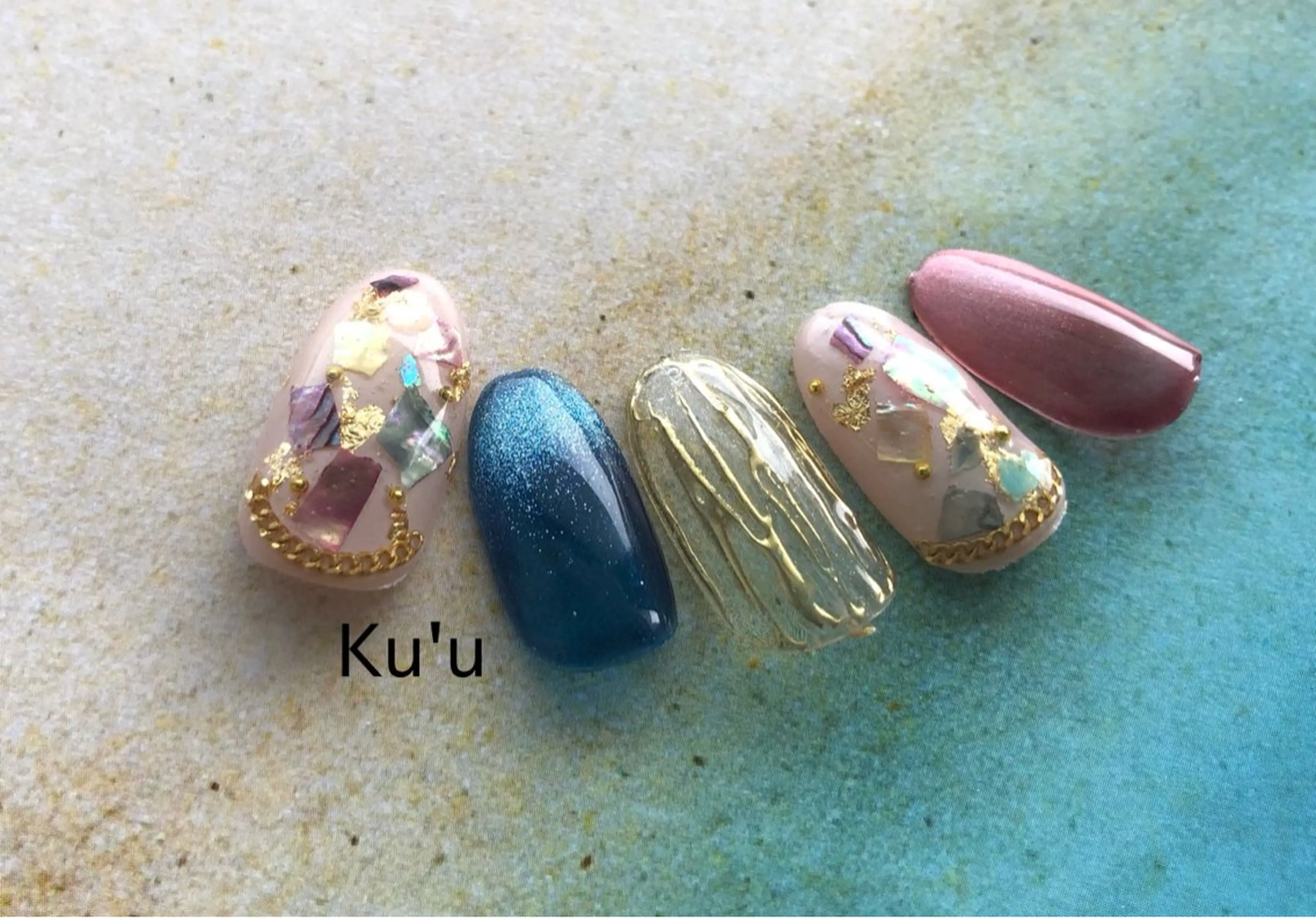 セミロング salon kuuのネイルデザイン