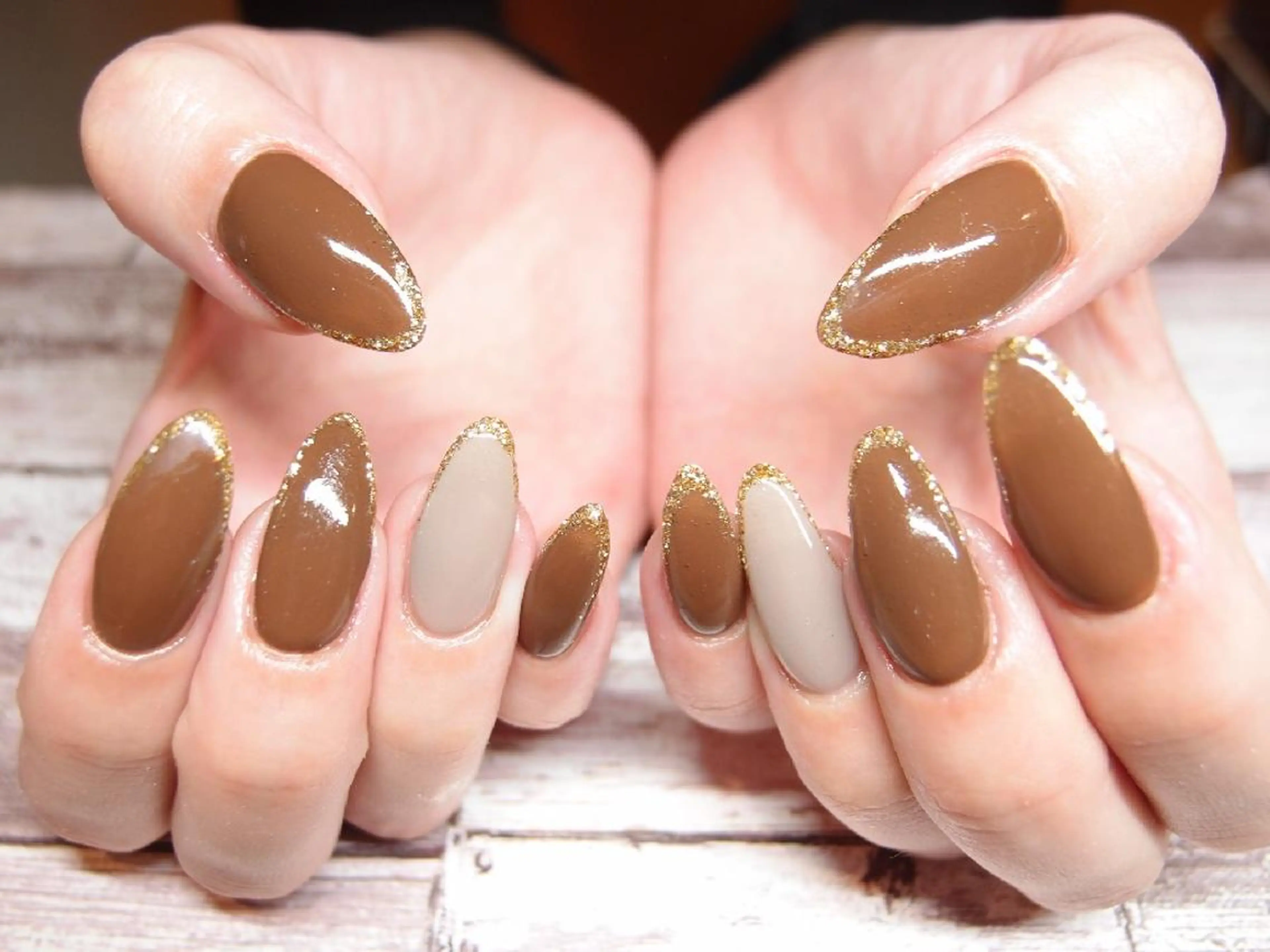 ネイル ラメ(グリッター) ワンカラーネイル ConneQt所属・ETHOSENSE. kimikaのネイルデザイン