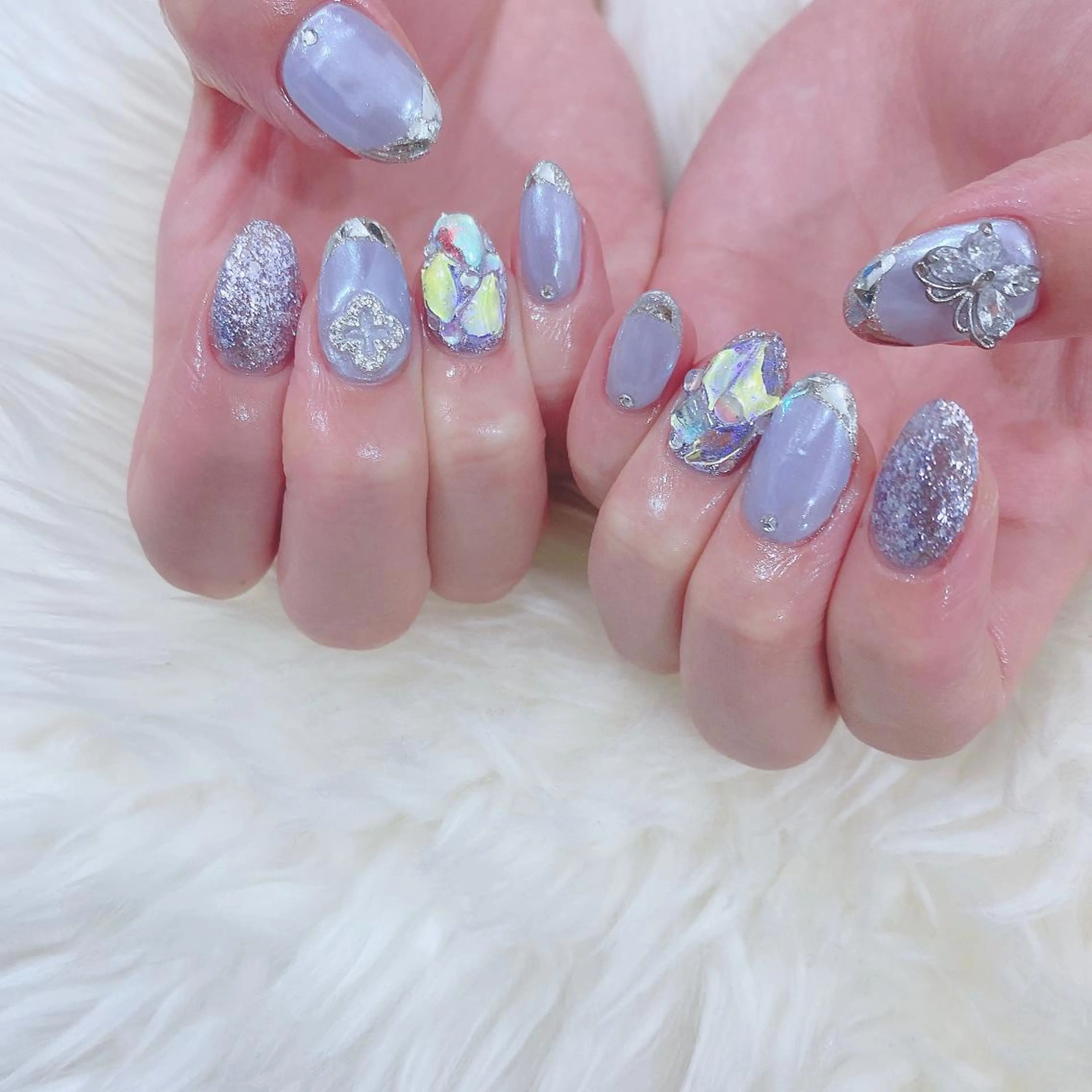 ネイル ミラーネイル SOL NAILのネイルデザイン