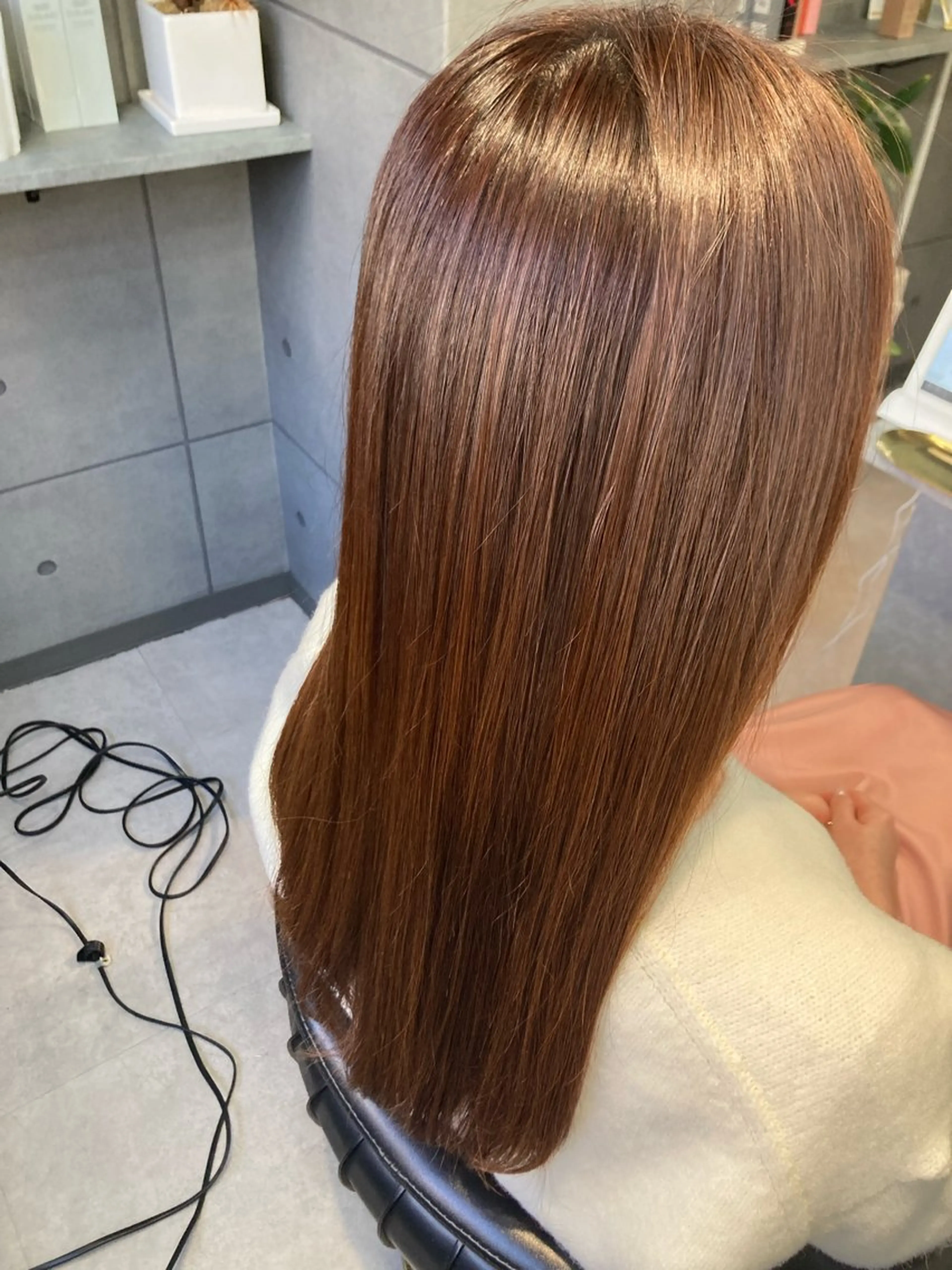 ロング トリートメント 髪質改善☺︎縮毛矯正 ふじい まりんのヘアスタイル