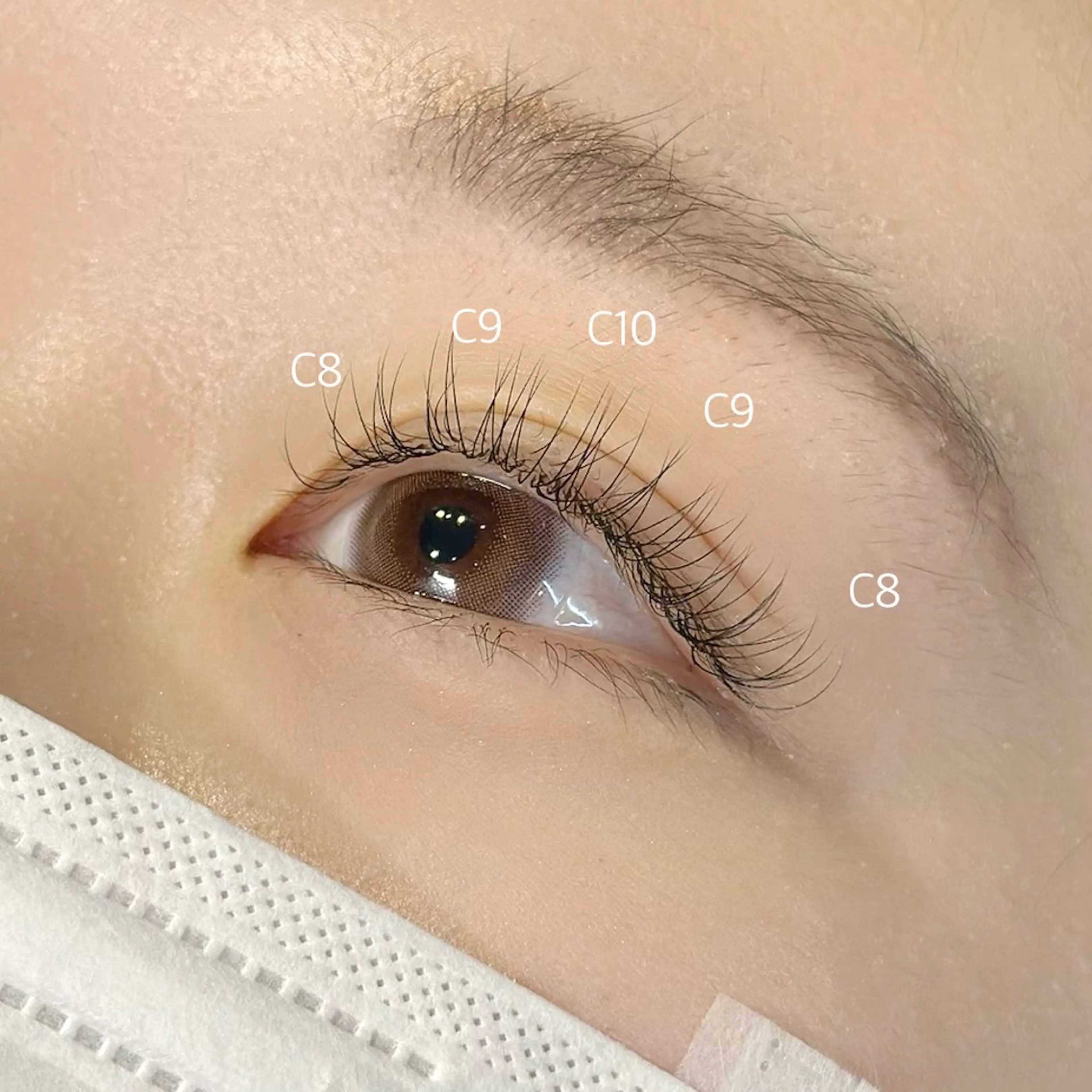 マツエク・マツパ Shizuki Teradaのマツエク・マツパデザイン