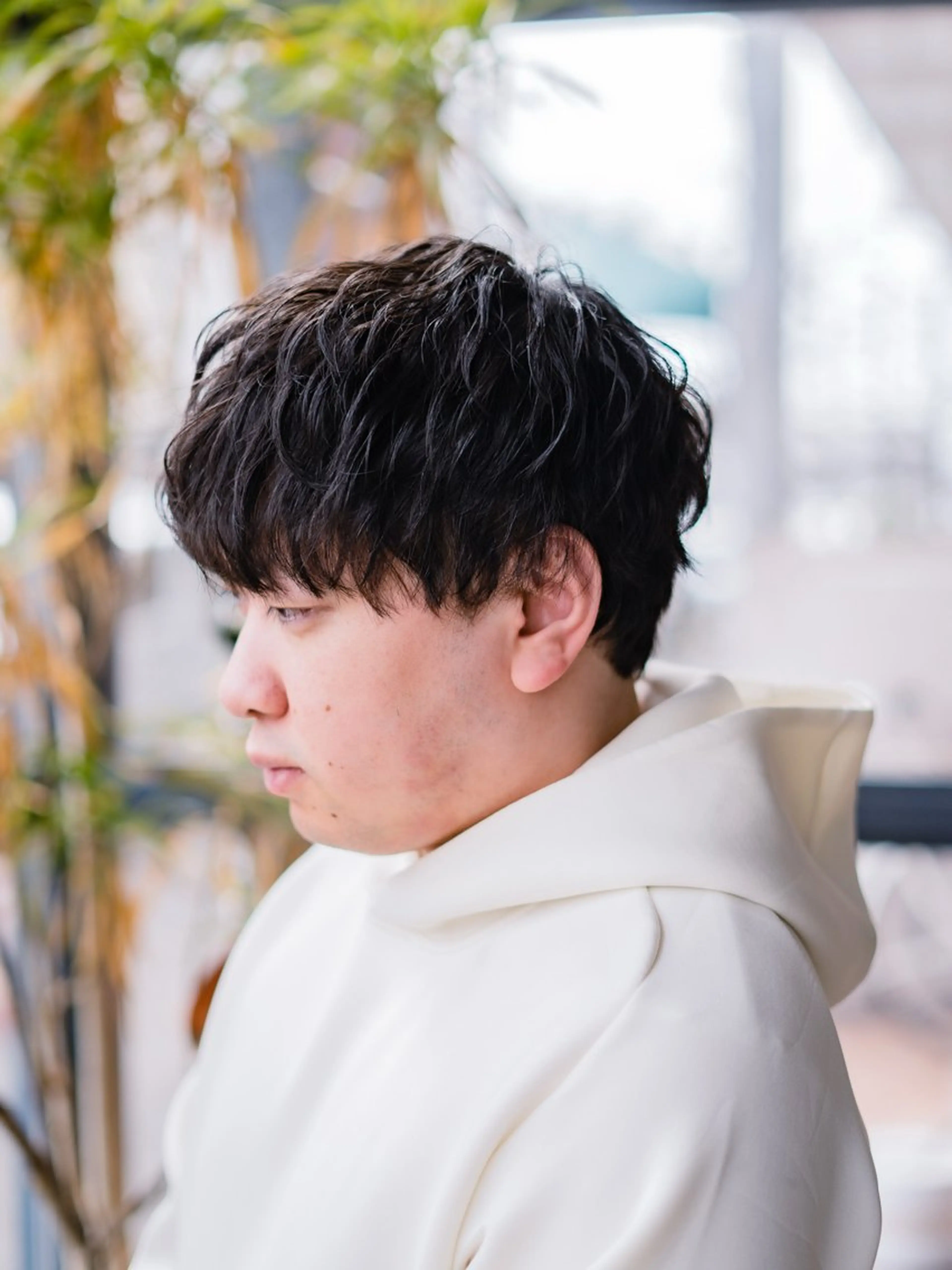 パーマ 難波 侑希のヘアスタイル