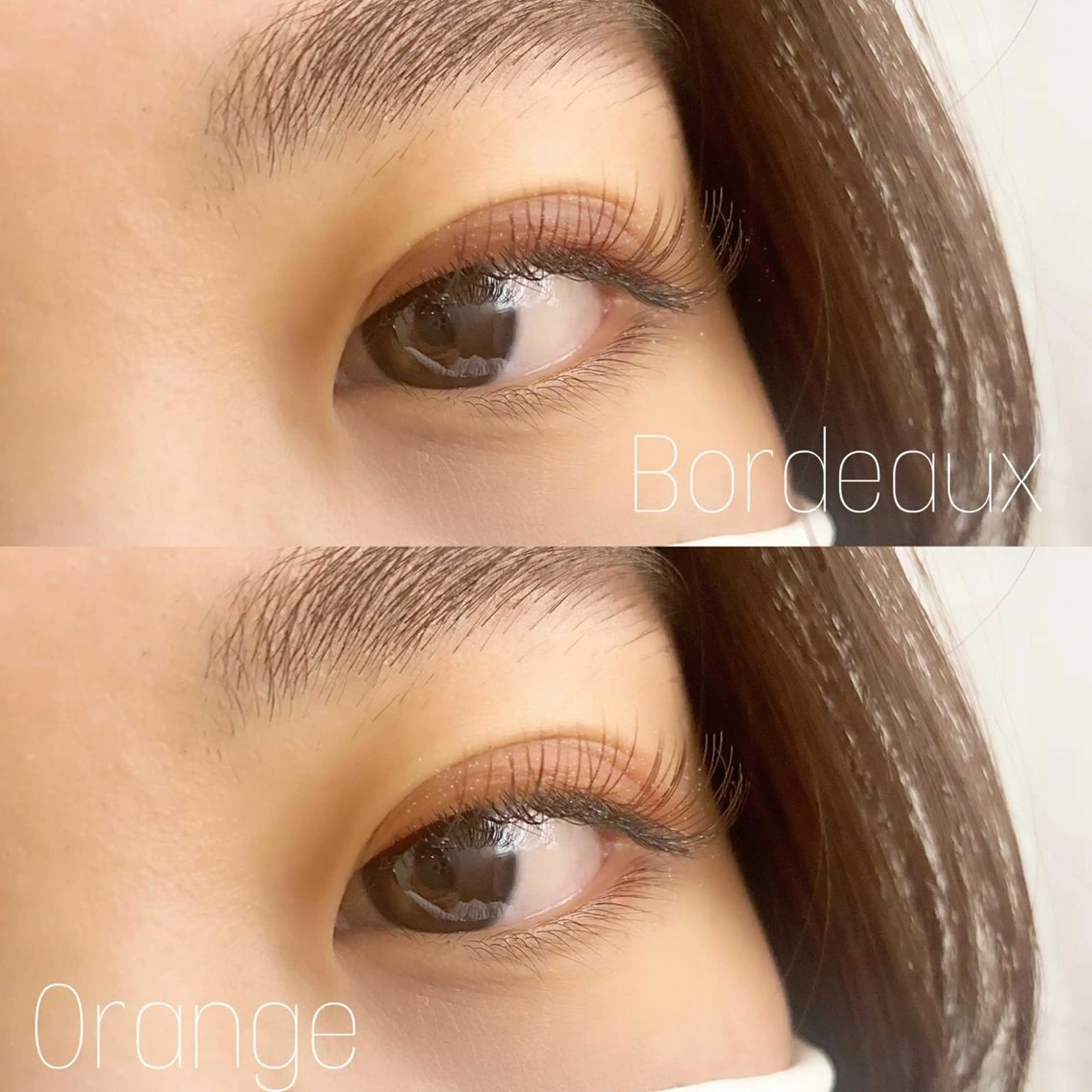 マツエク・マツパ カラーマツエク eyelash "Koa"🕊🤎のマツエク・マツパデザイン