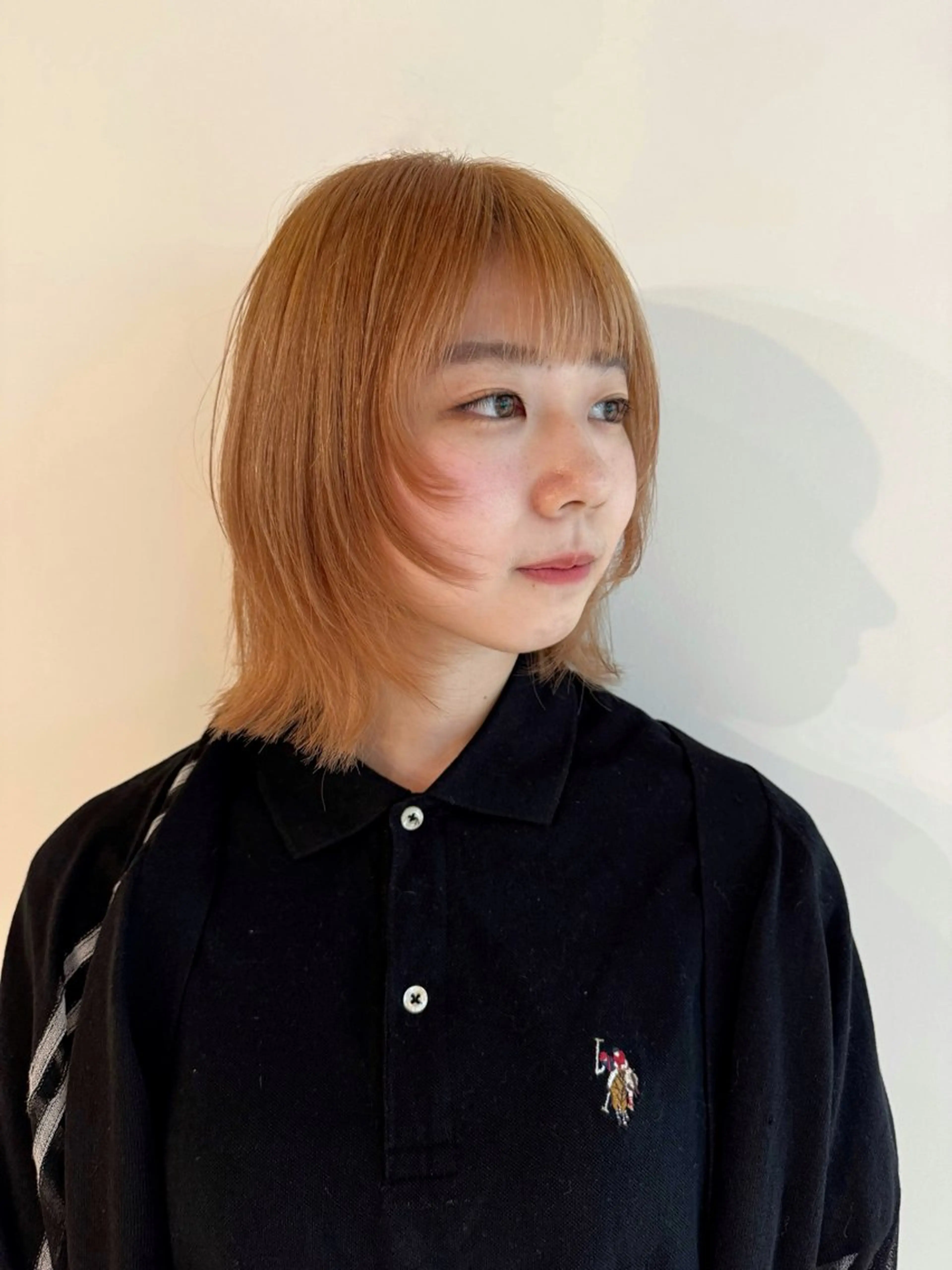 ショート ボブ 顔周りカット レイヤーカット ウルフカット カット ヘアカラー ボブウルフ／ボブ Satsuki【名駅のヘアスタイル