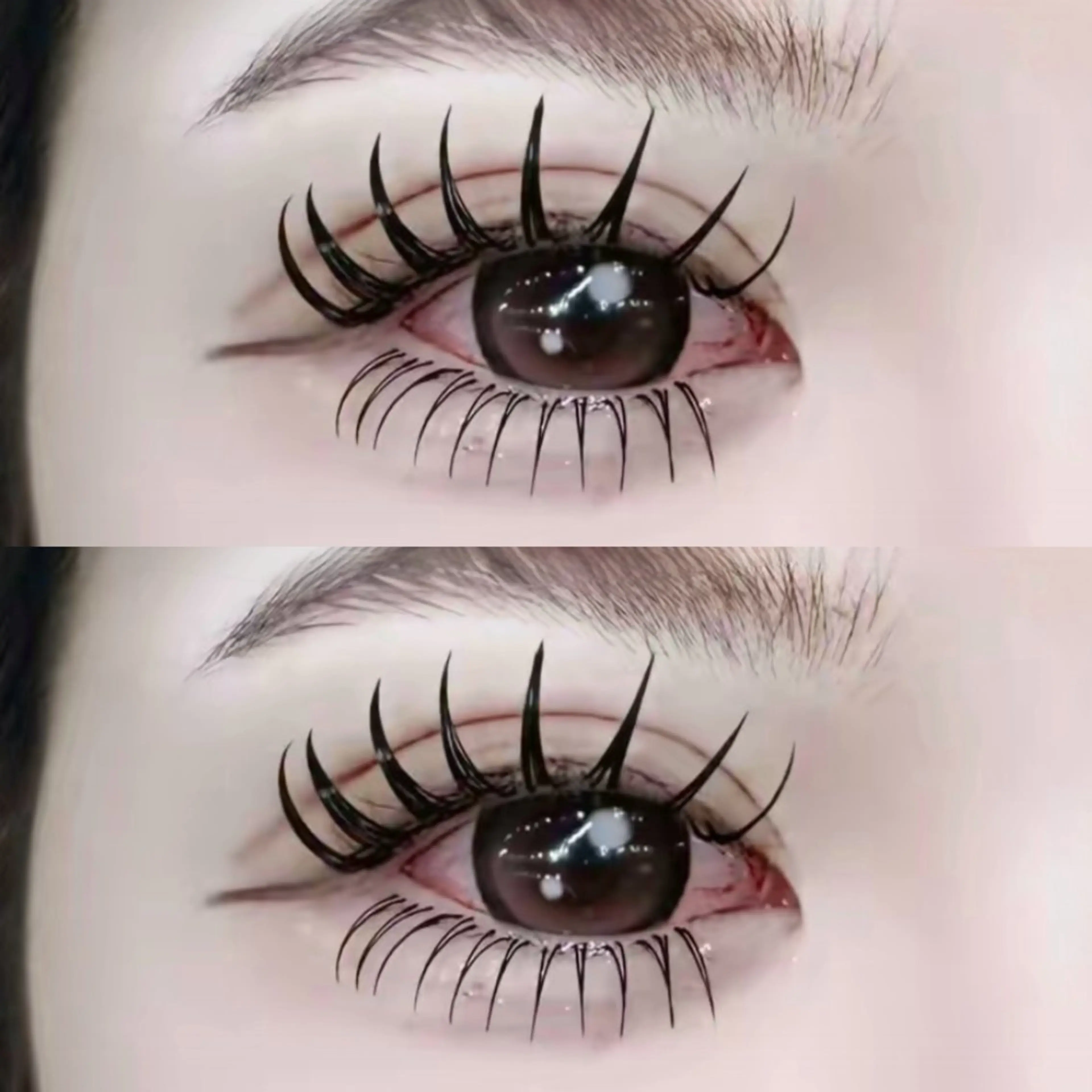 マツエク・マツパ バインドロック Dカール マツエク ♥️Ji Ji♥️のマツエク・マツパデザイン