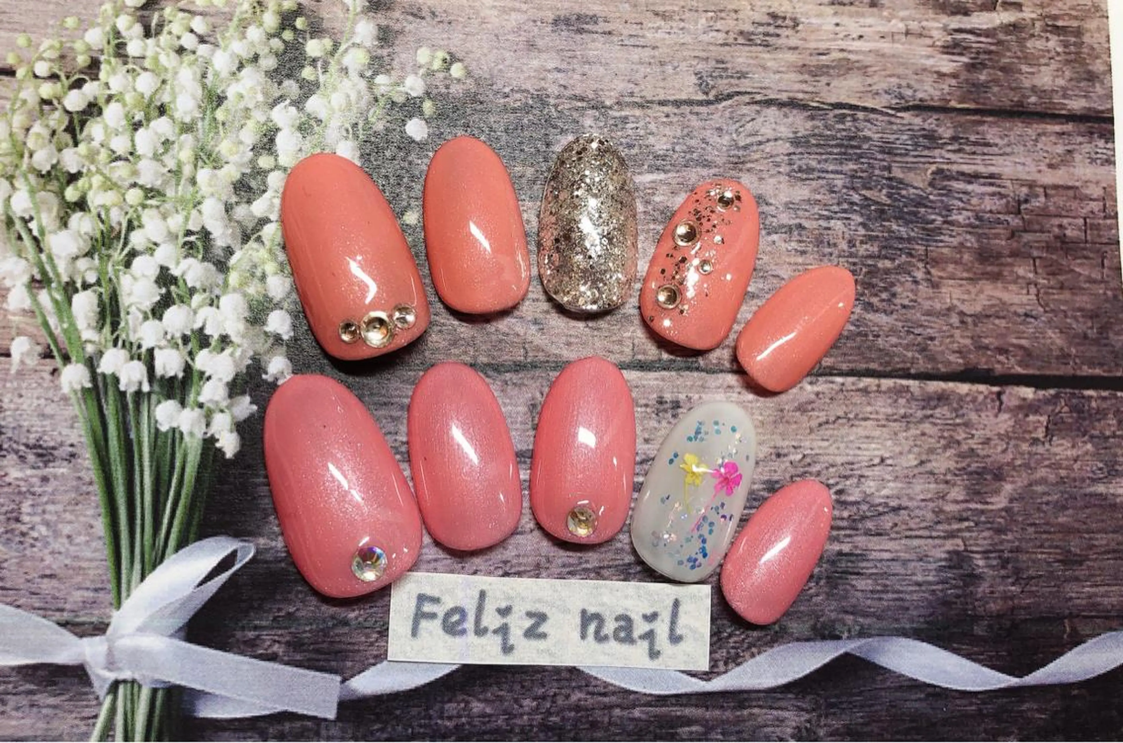 ネイル ジェルネイル パラジェル ハンドネイル ユキカ （ネイリスト）のネイルデザイン