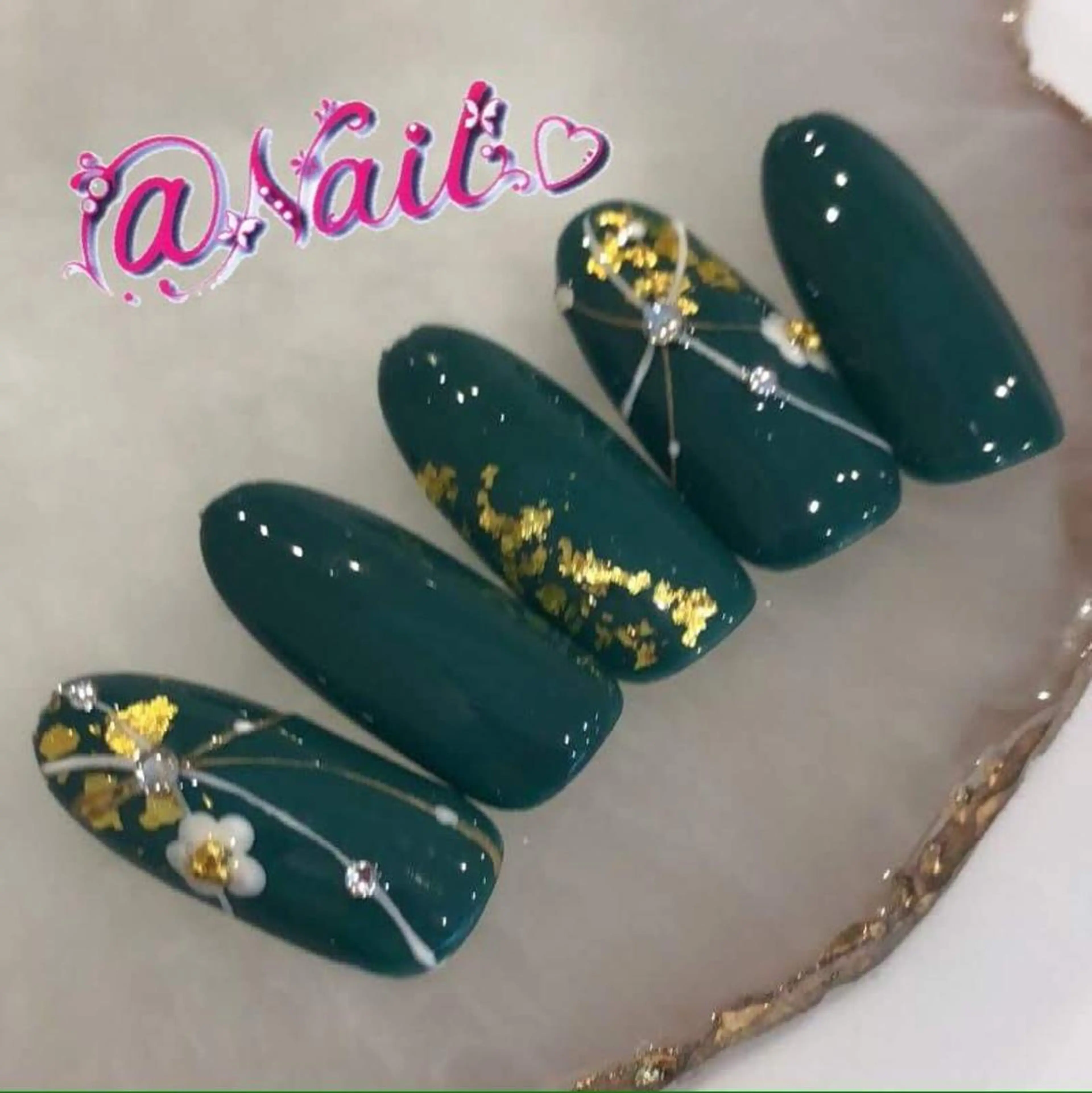 ネイル ネイルチップ 小尾 栞のネイルデザイン