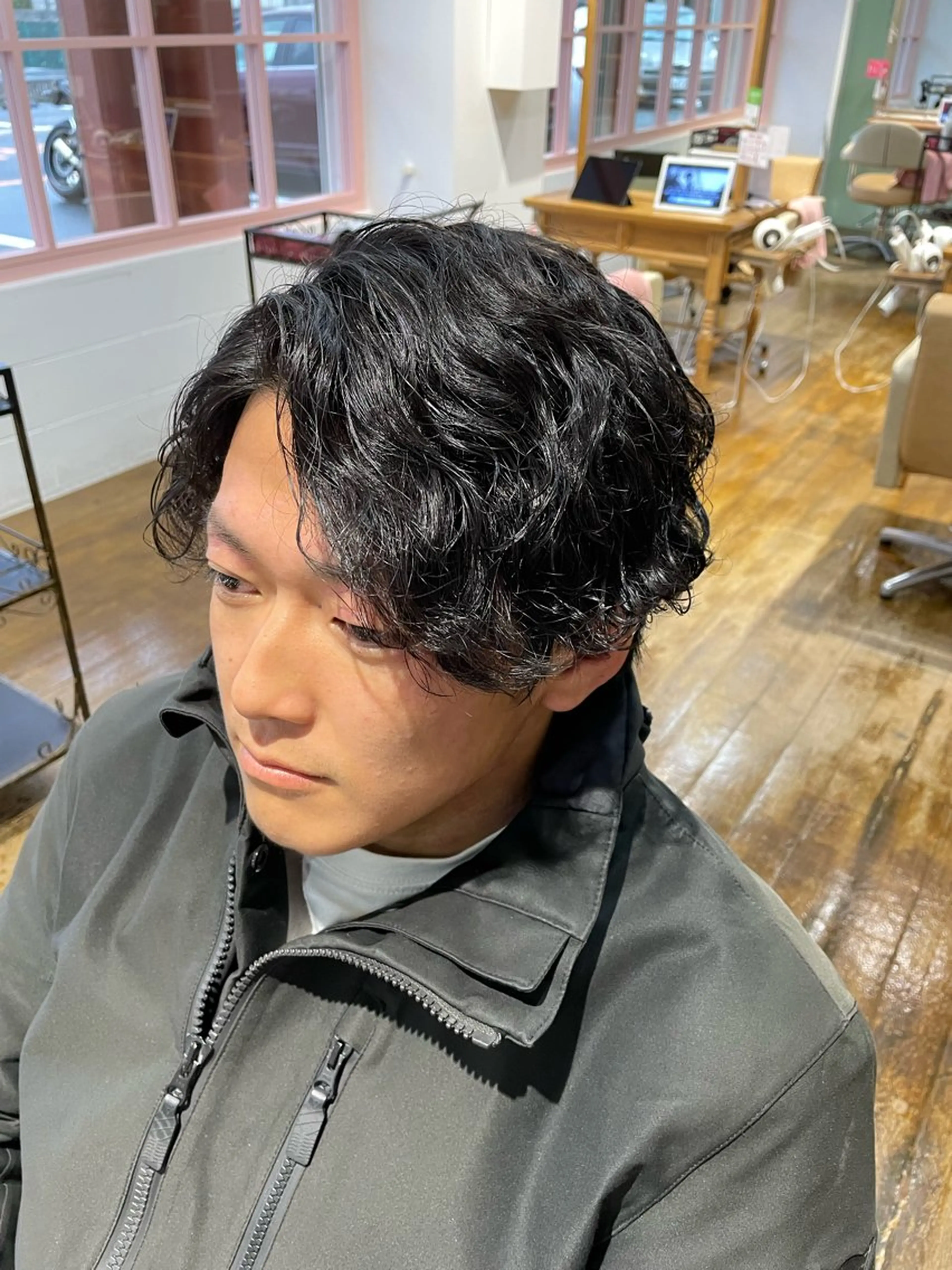 パーマ メンズ カット パーマ KAZUKI/ 髪質改善のヘアスタイル