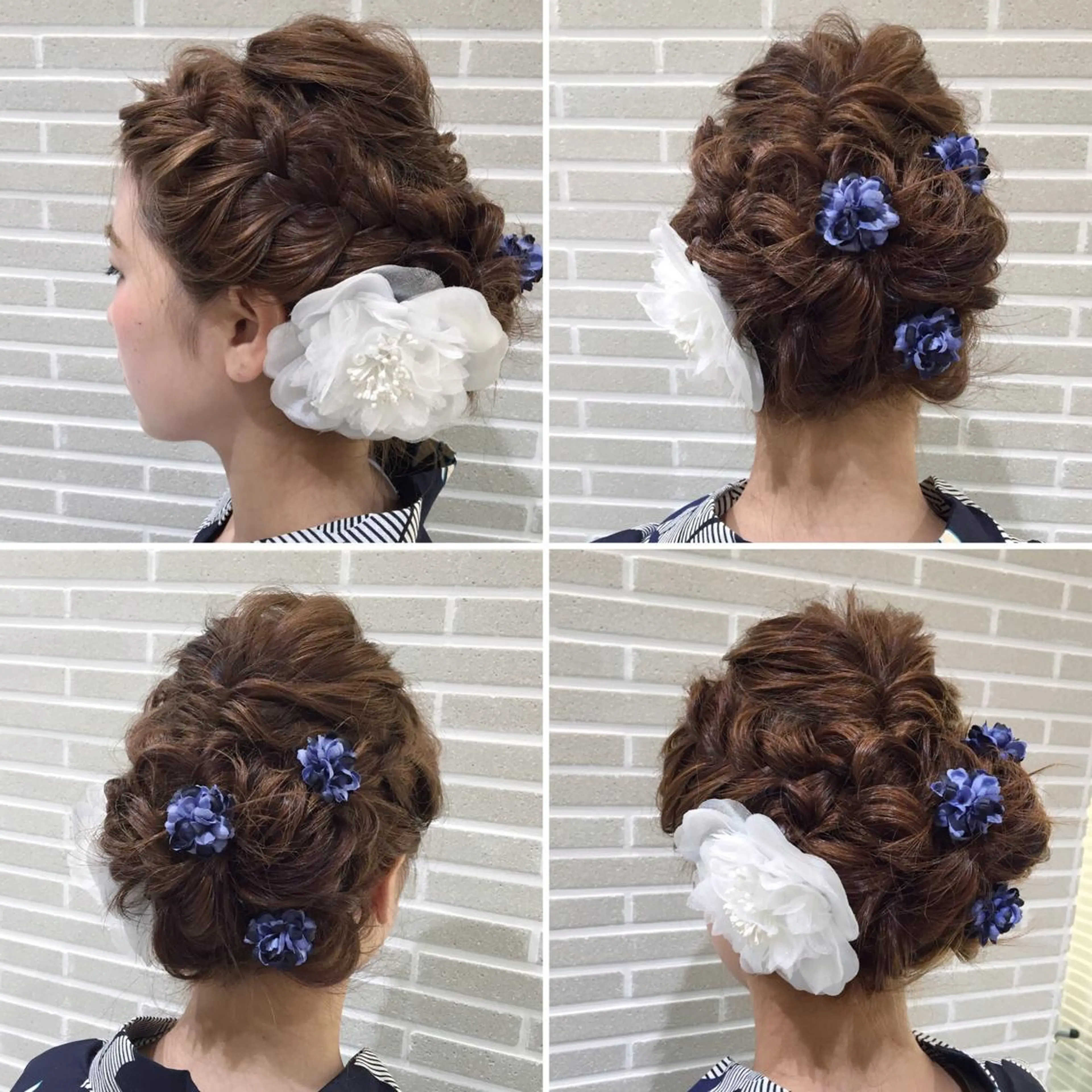 ヘアセットの写真