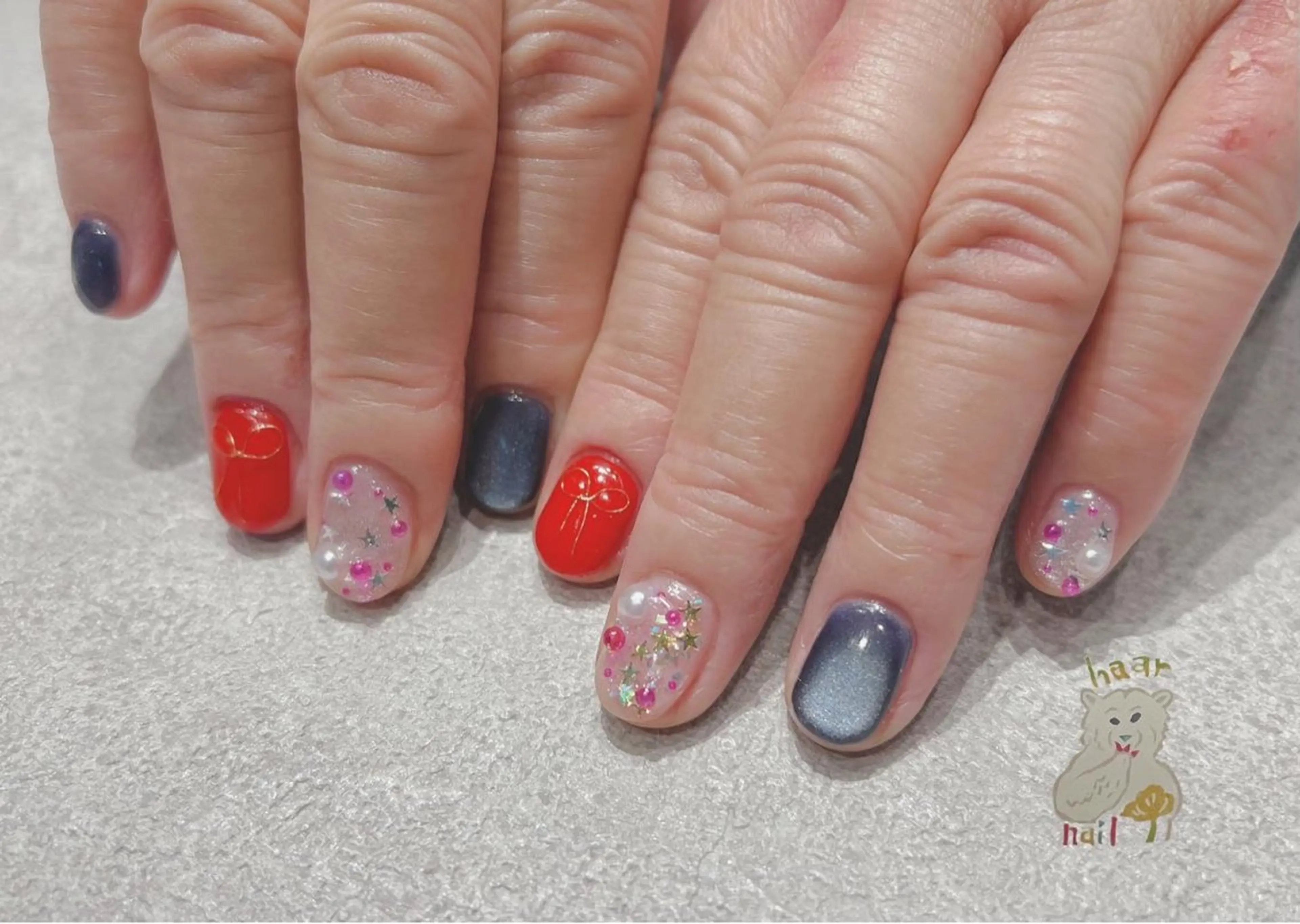 ネイル ハンドネイル 深田 加代のネイルデザイン