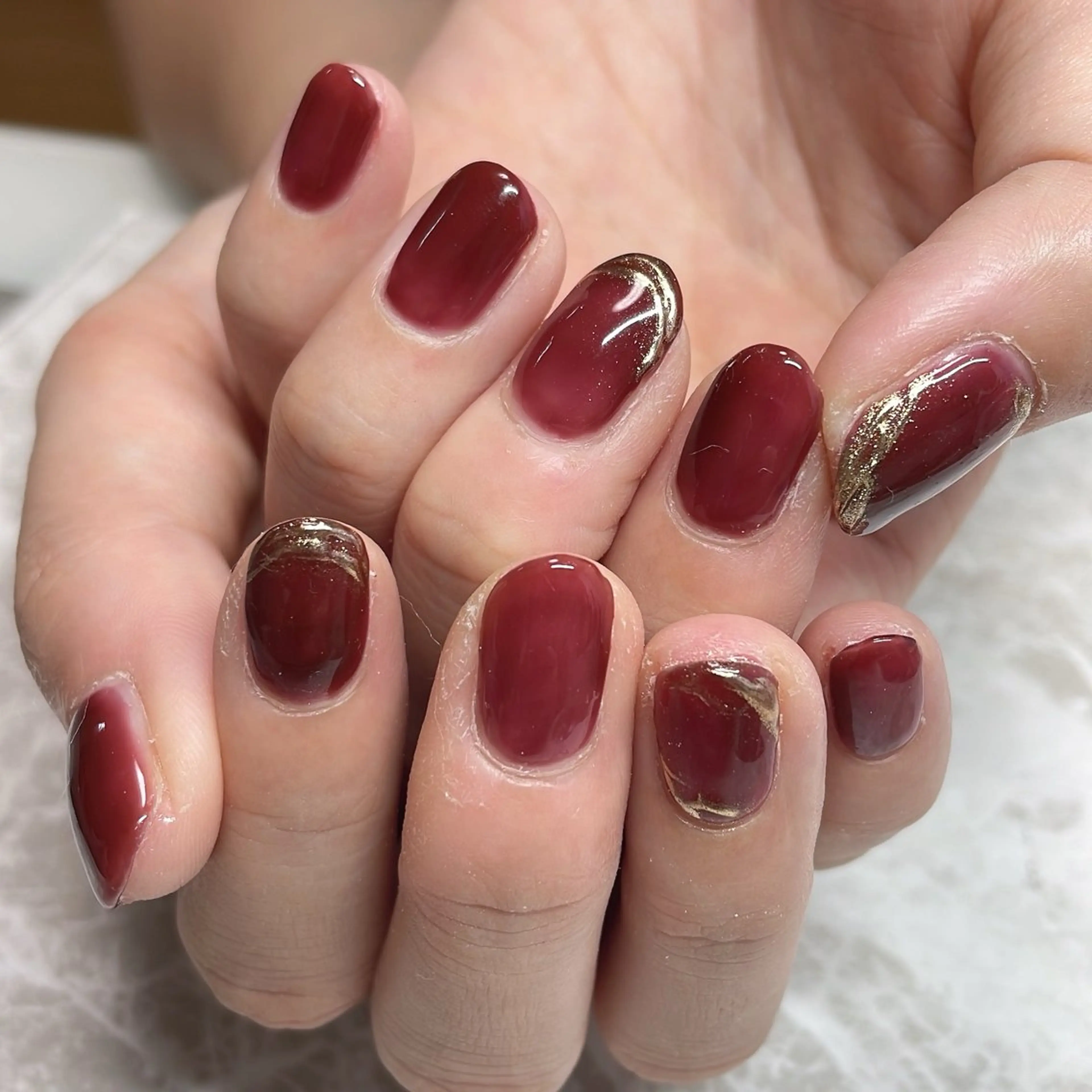 ネイル ハンドネイル 【LUCE】 maiのネイルデザイン