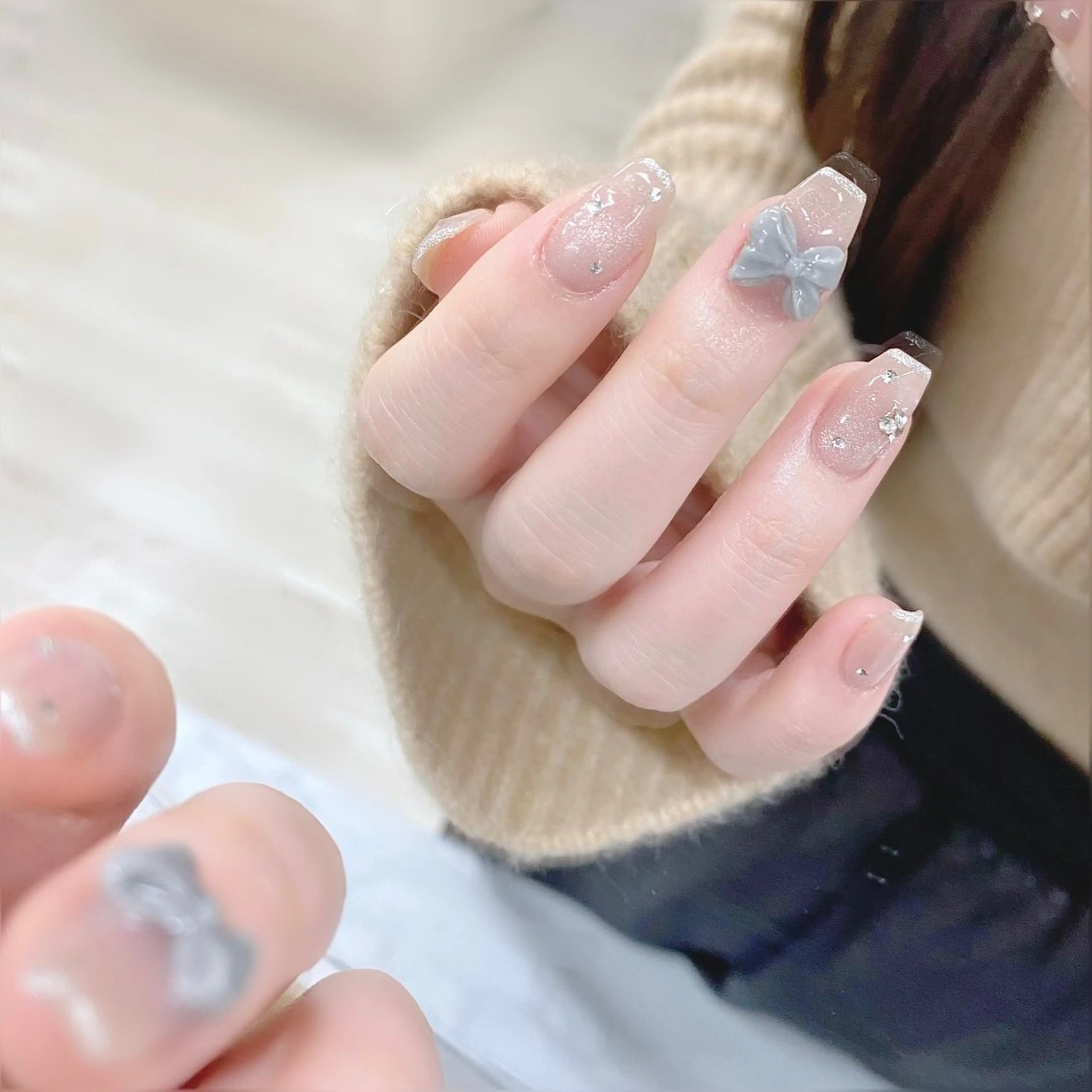 マグネット／フラッシュネイル🫧【オフなし】ご新規様¥6,770/再来¥7,770の写真