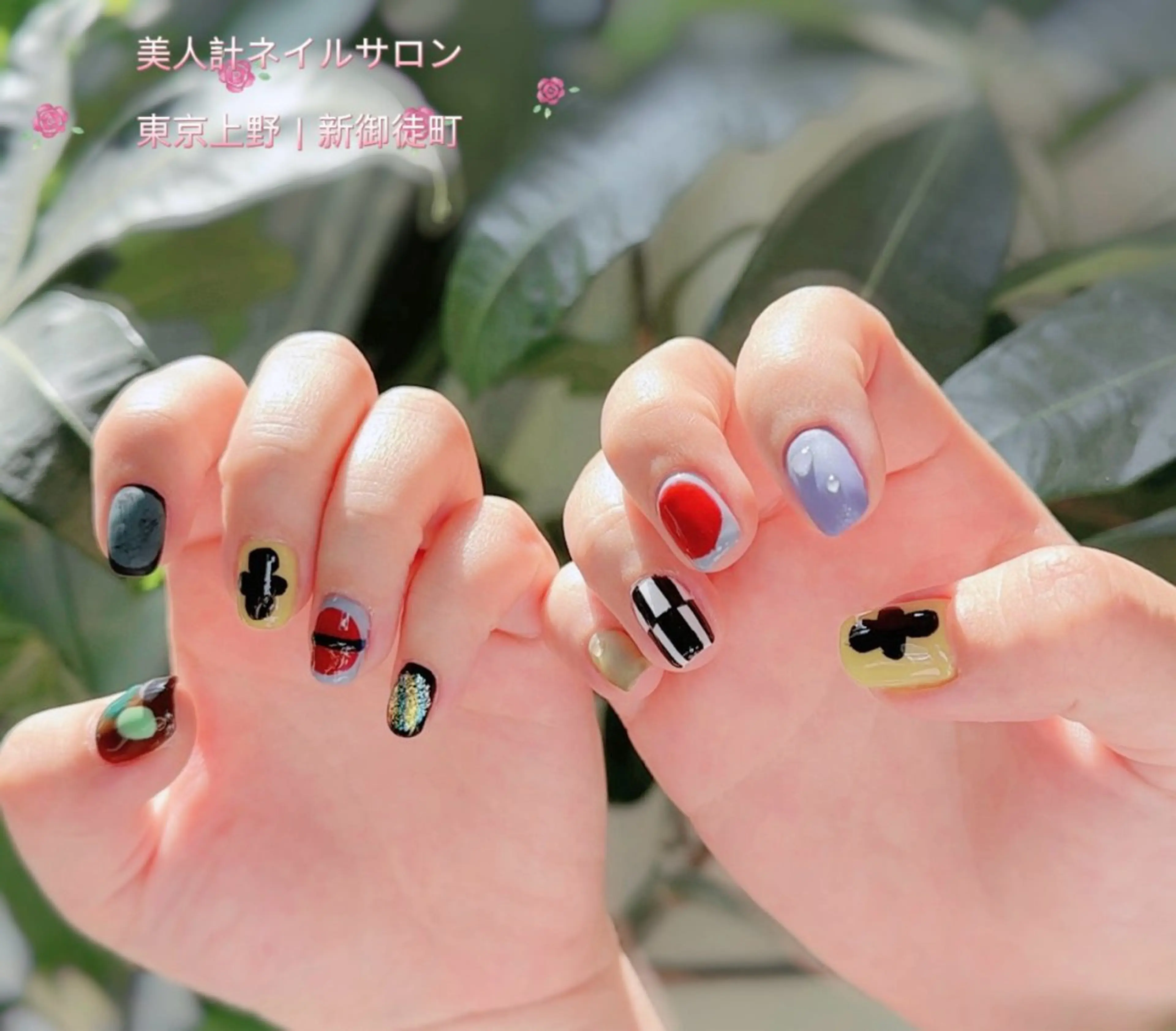 ネイル アートネイル ハンドネイル 美人計ネイルサロン所属・中山 美月のネイルデザイン