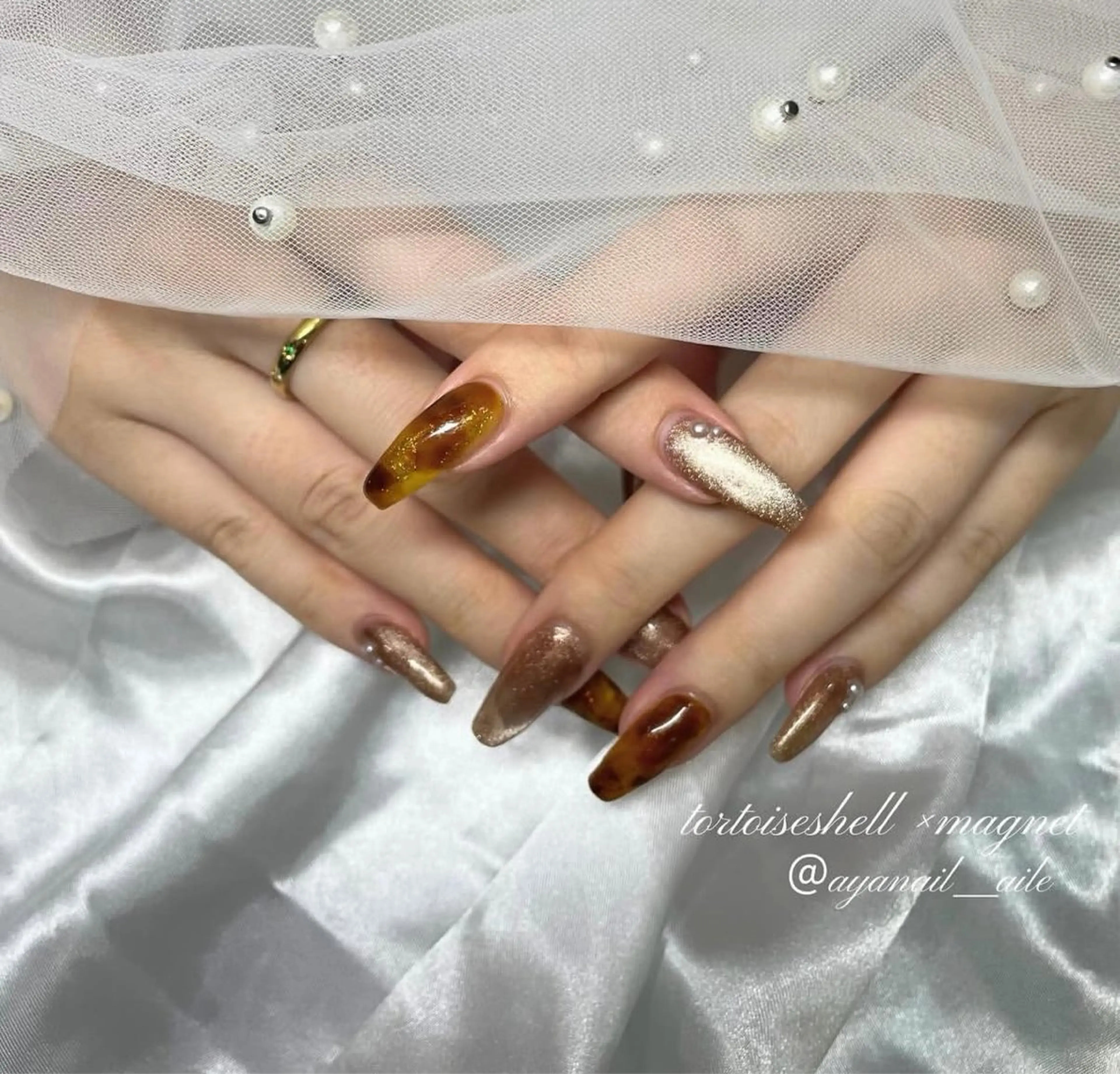 ネイル ハンドネイル Aile_ Ayaのネイルデザイン