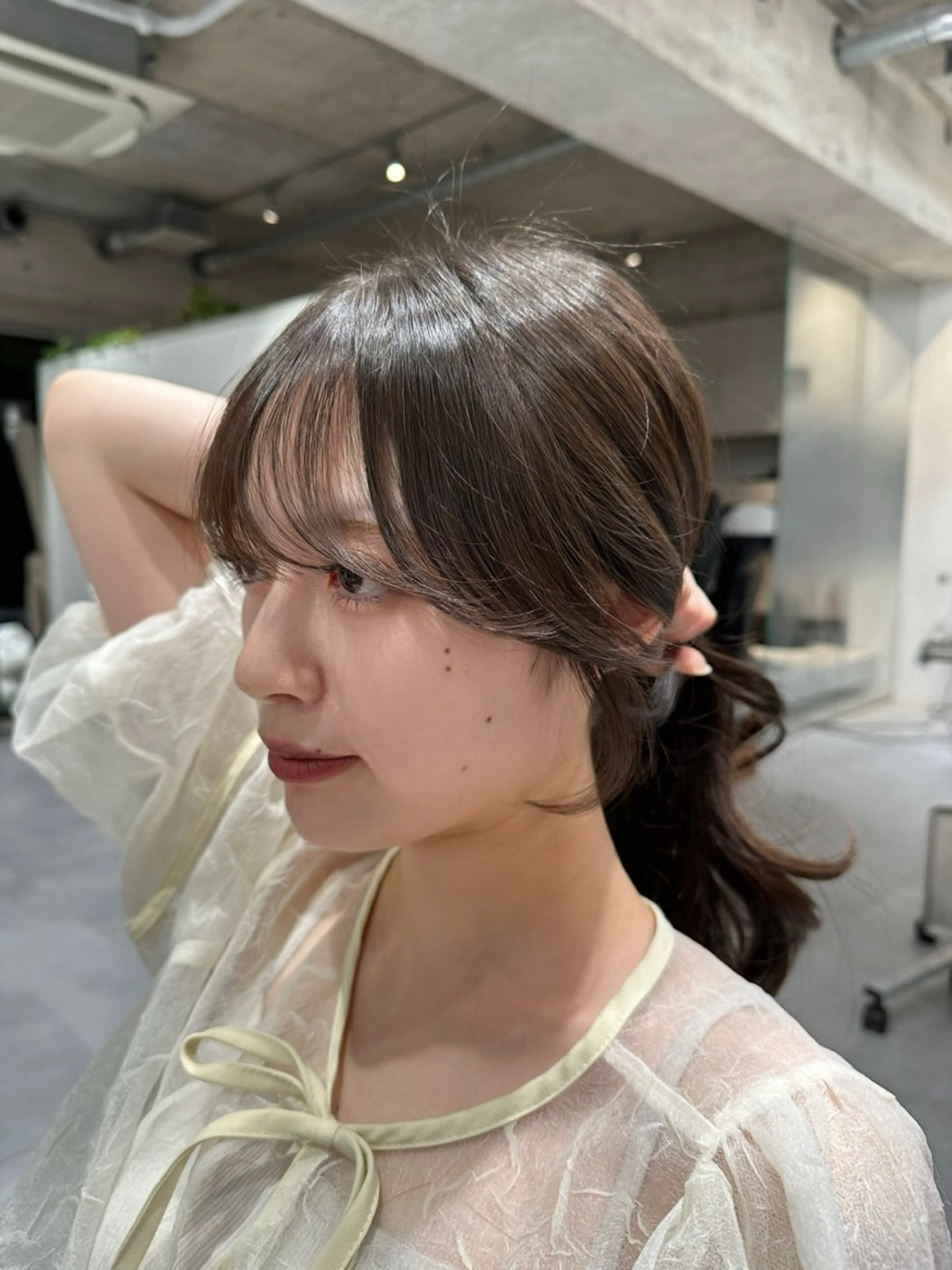 ロング 顔周りカット 韓国ヘア/レイヤー Yan✂︎のヘアスタイル