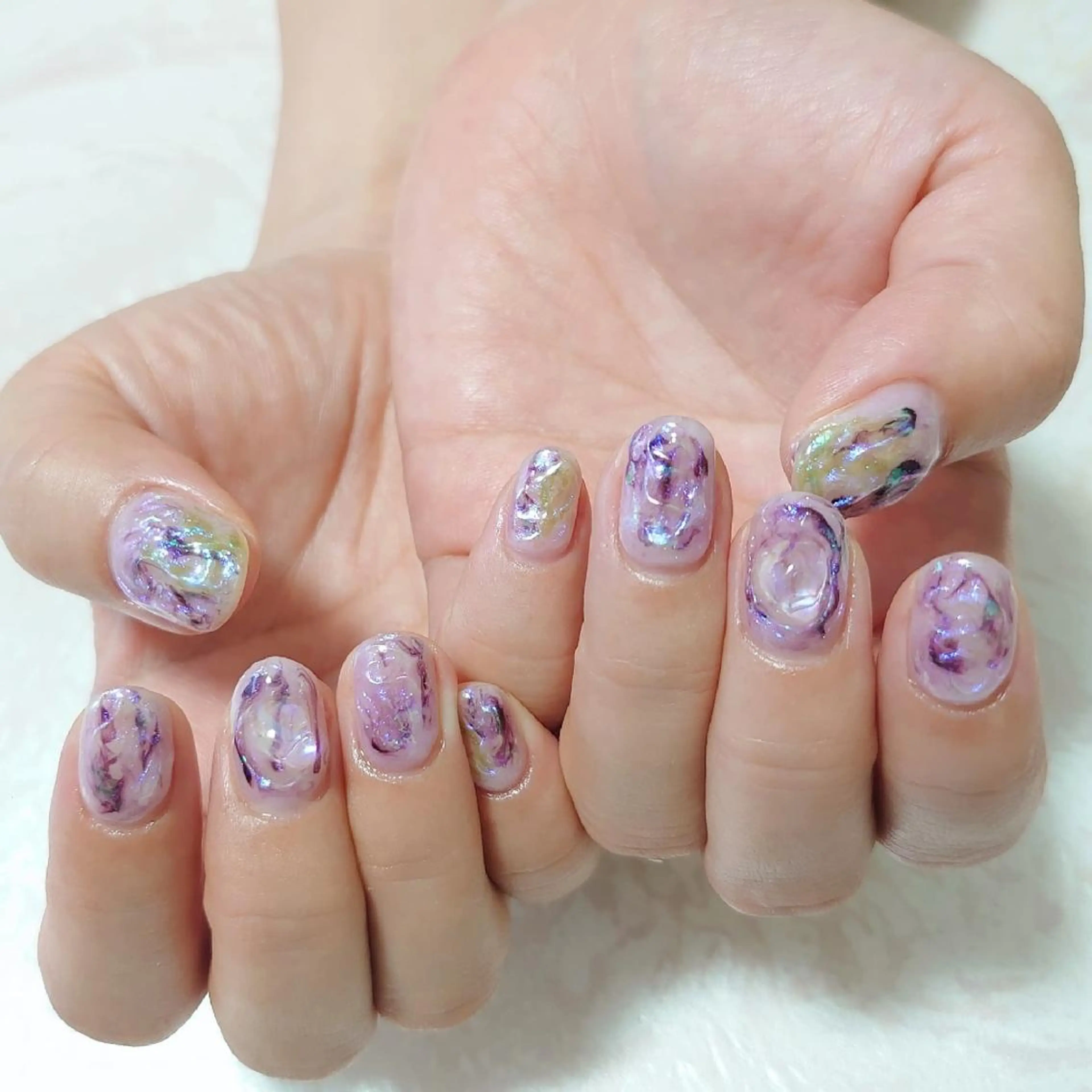 ネイル ニュアンスネイル ショートネイル gemickle nailのネイルデザイン