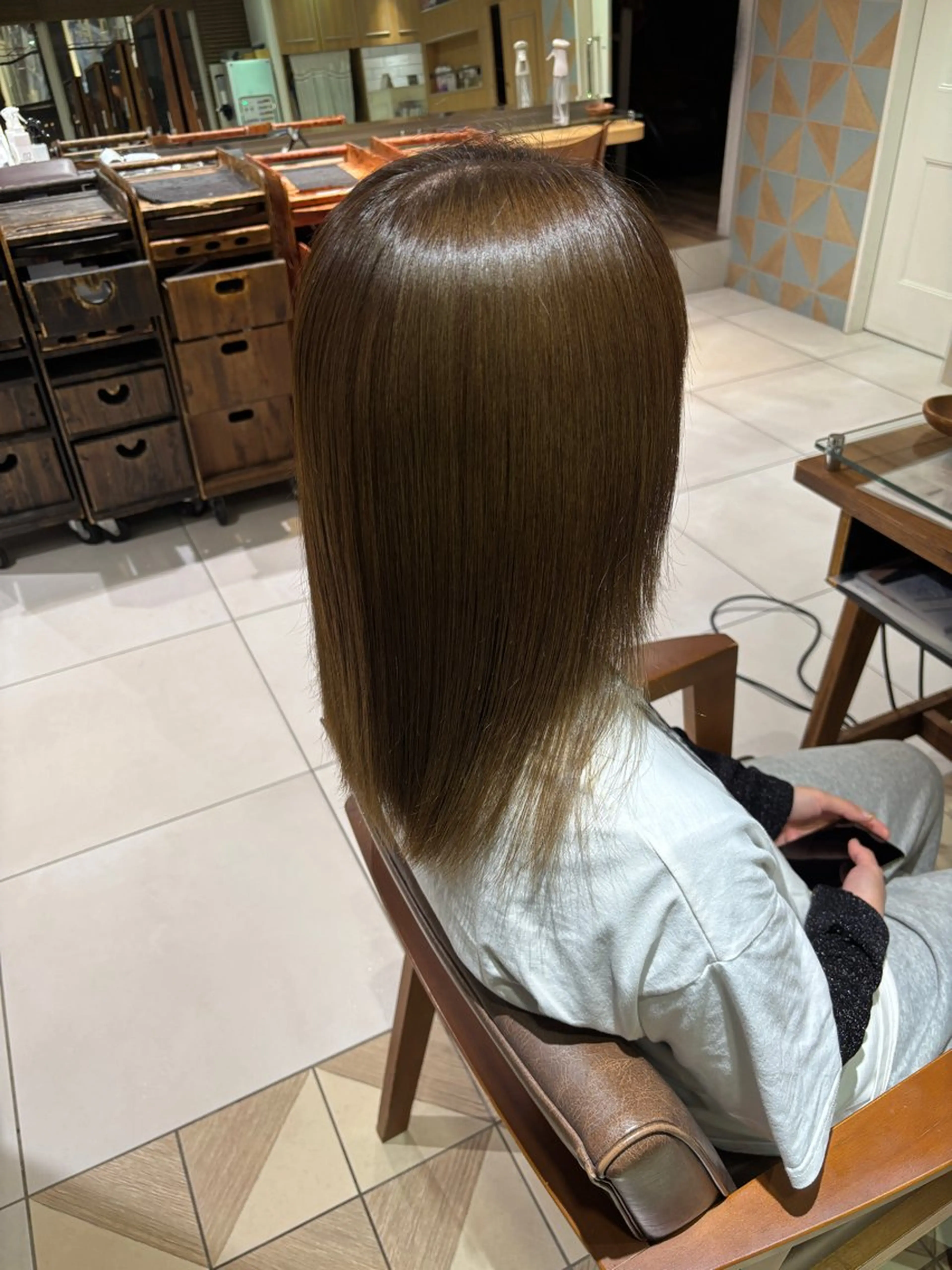 カラー 高橋 虎士朗のヘアスタイル