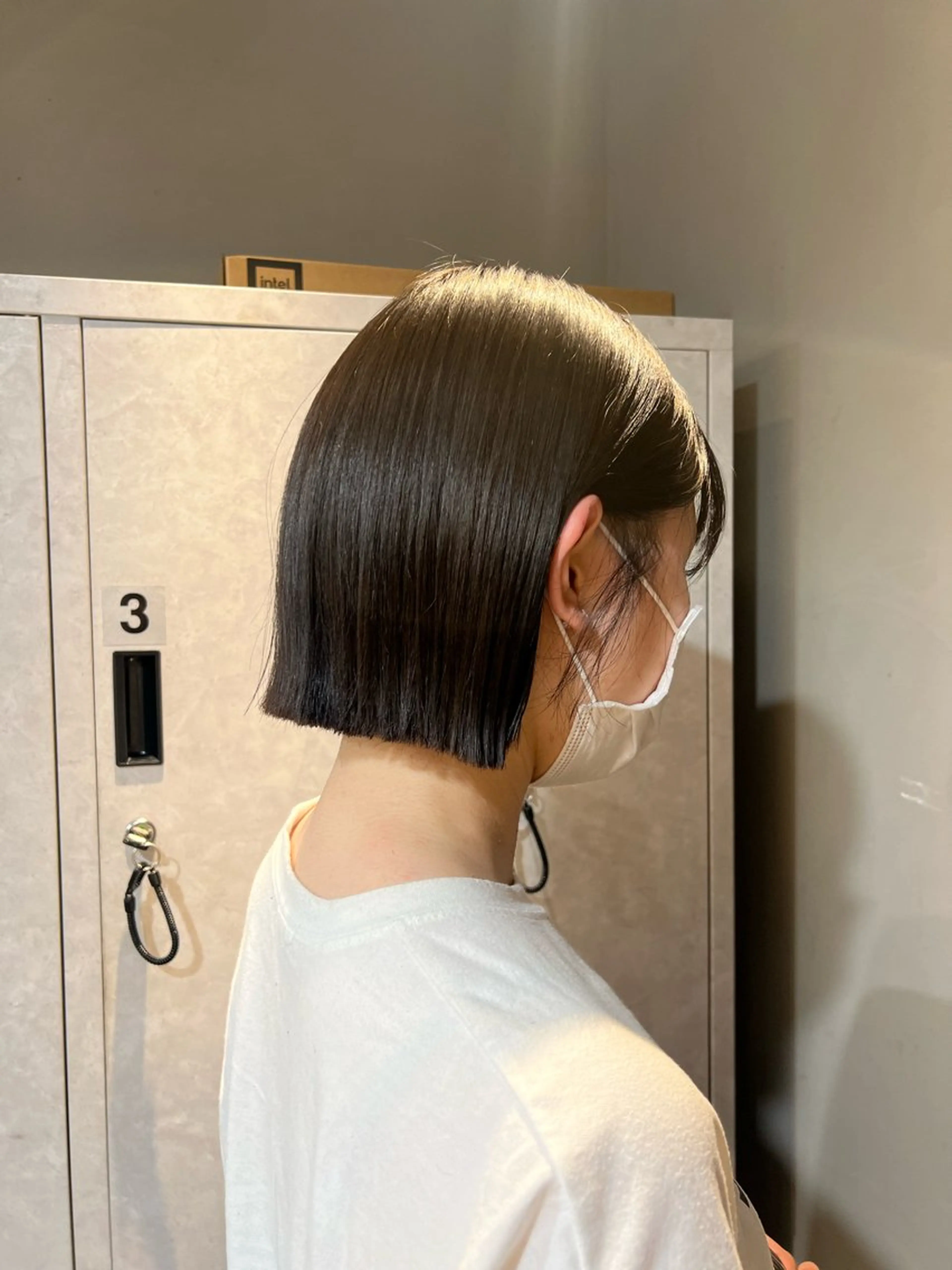 ショート ボブ 神戸ボブ✂️ ioe三宮/田 伸佳のヘアスタイル