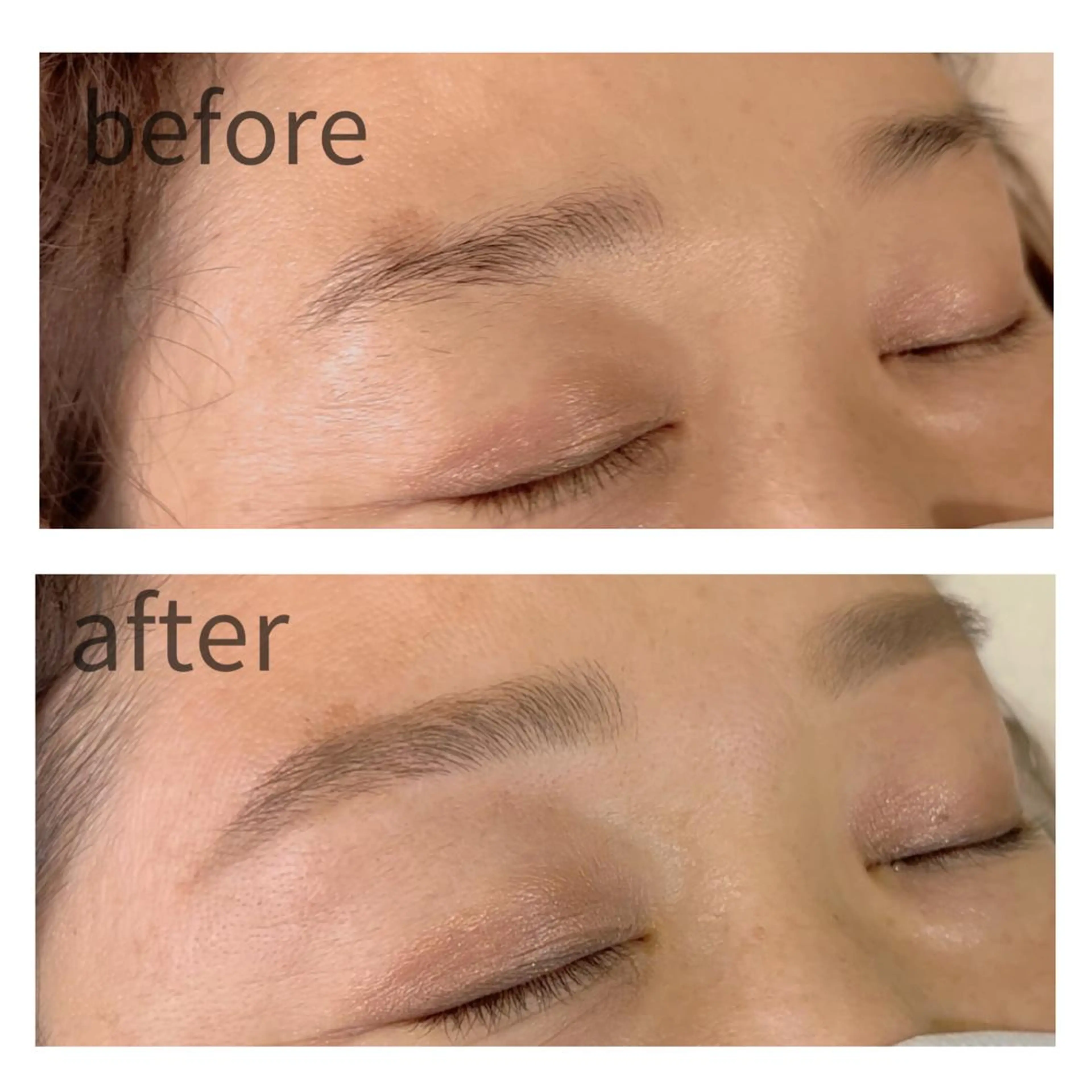 アイブロウ ワックス脱毛 LA PERLEのマツエク・マツパデザイン