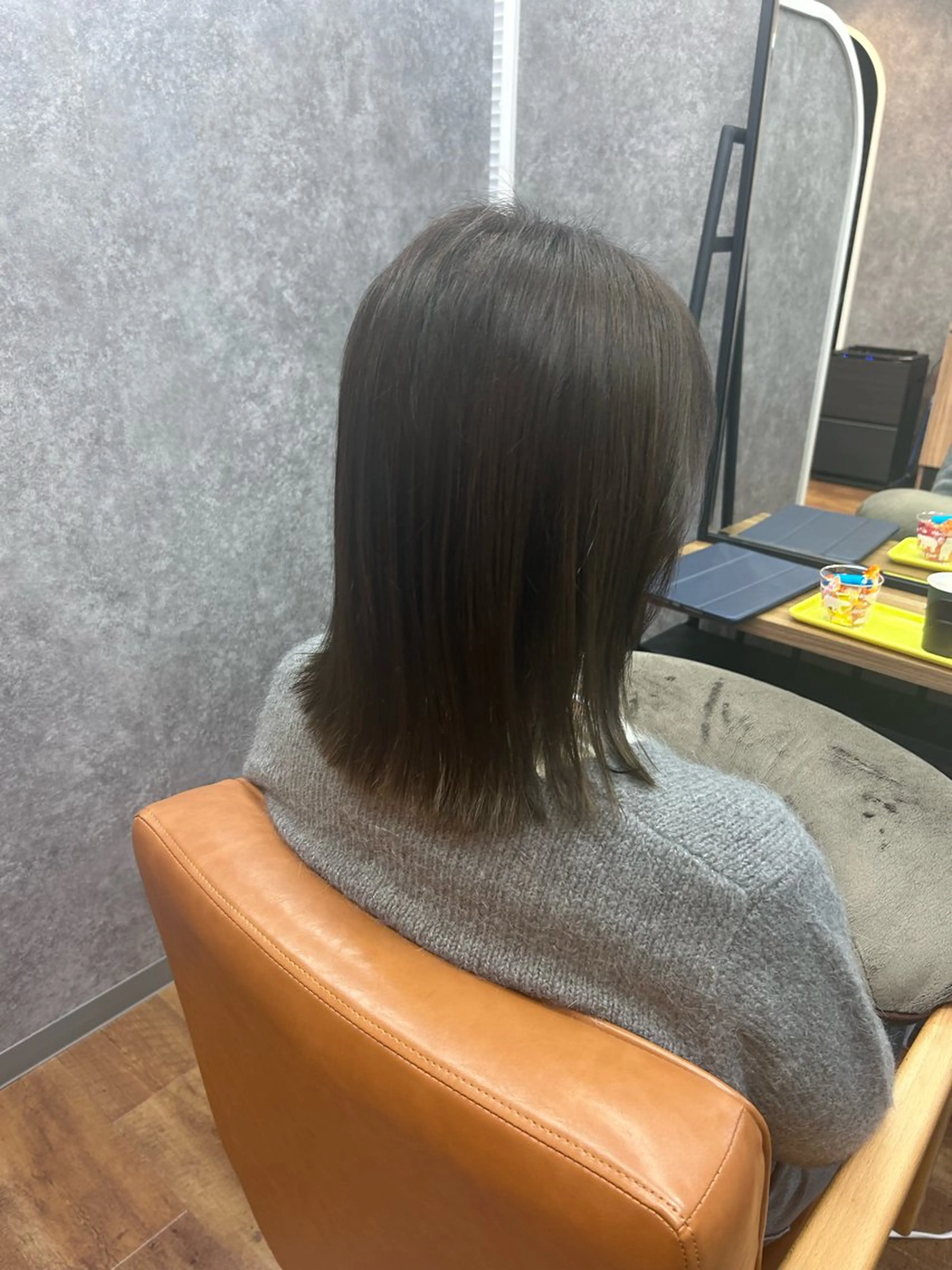 ミディアム カット ヘアカラー ヘアセット cocoa【ココア】船橋所属・cocoa船橋🦄 chinamiのヘアスタイル