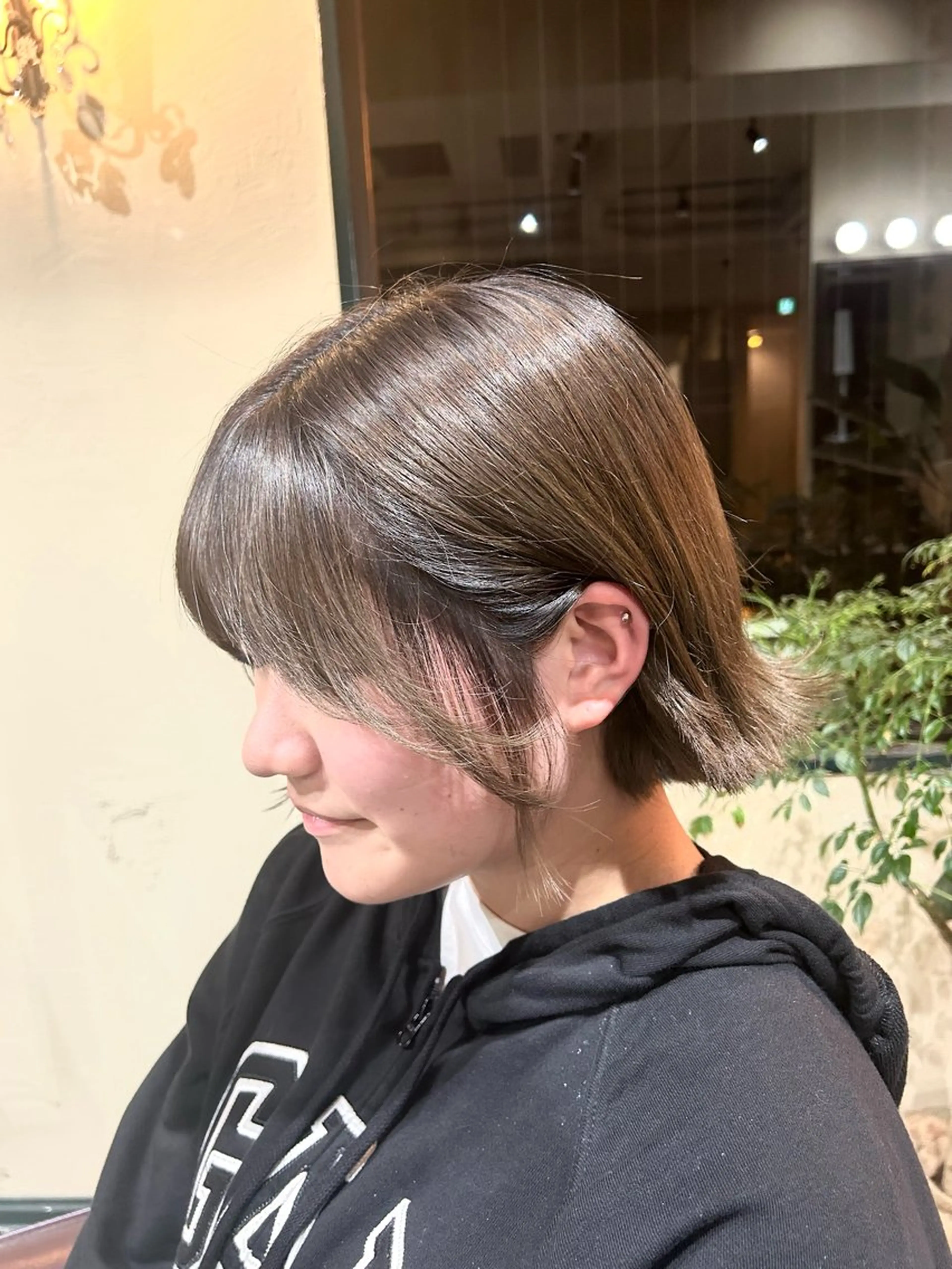 ショート カット メンズパーマ眉毛 特化アユム🔥のヘアスタイル