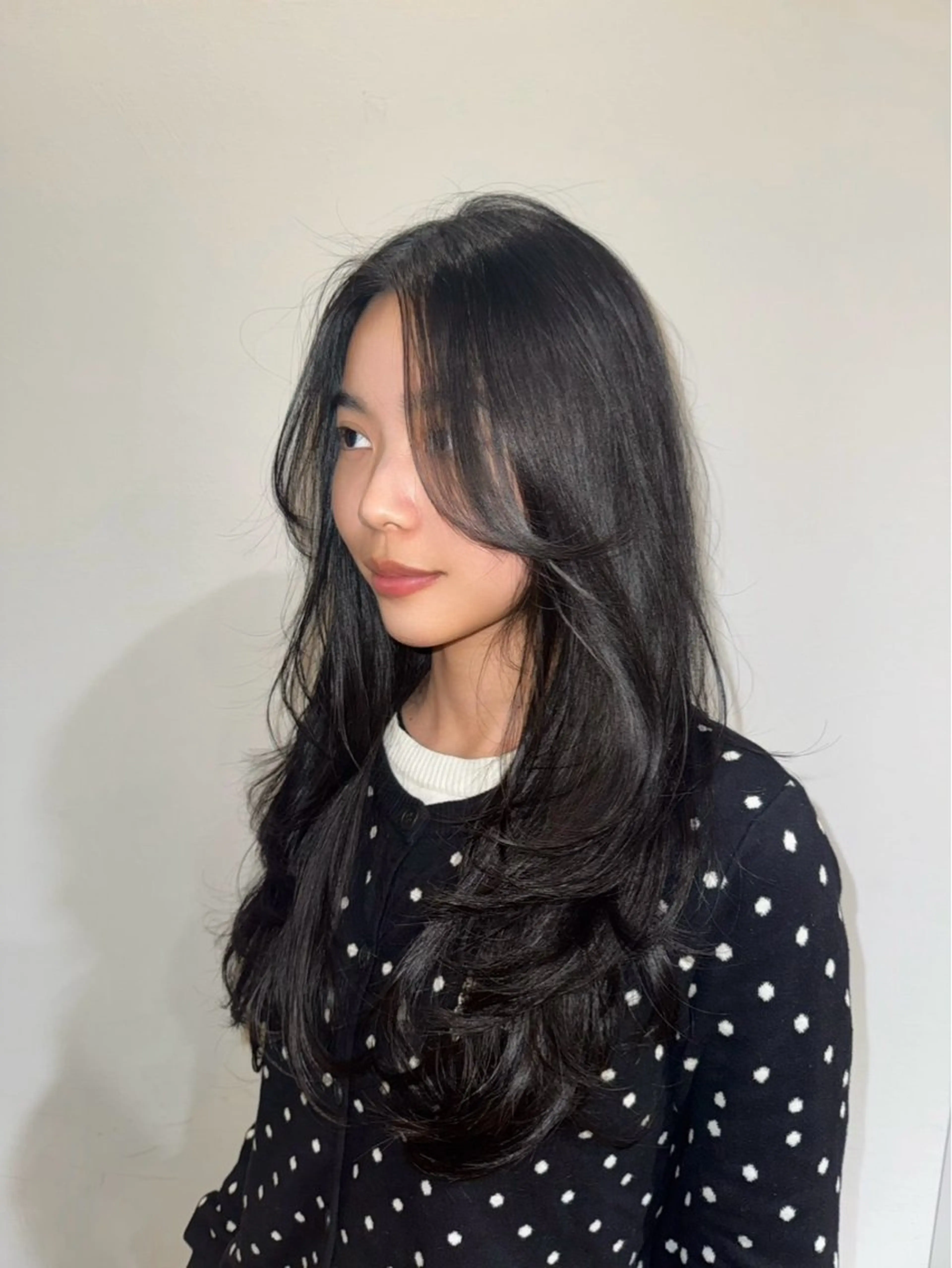 ロング 中山 こころのヘアスタイル