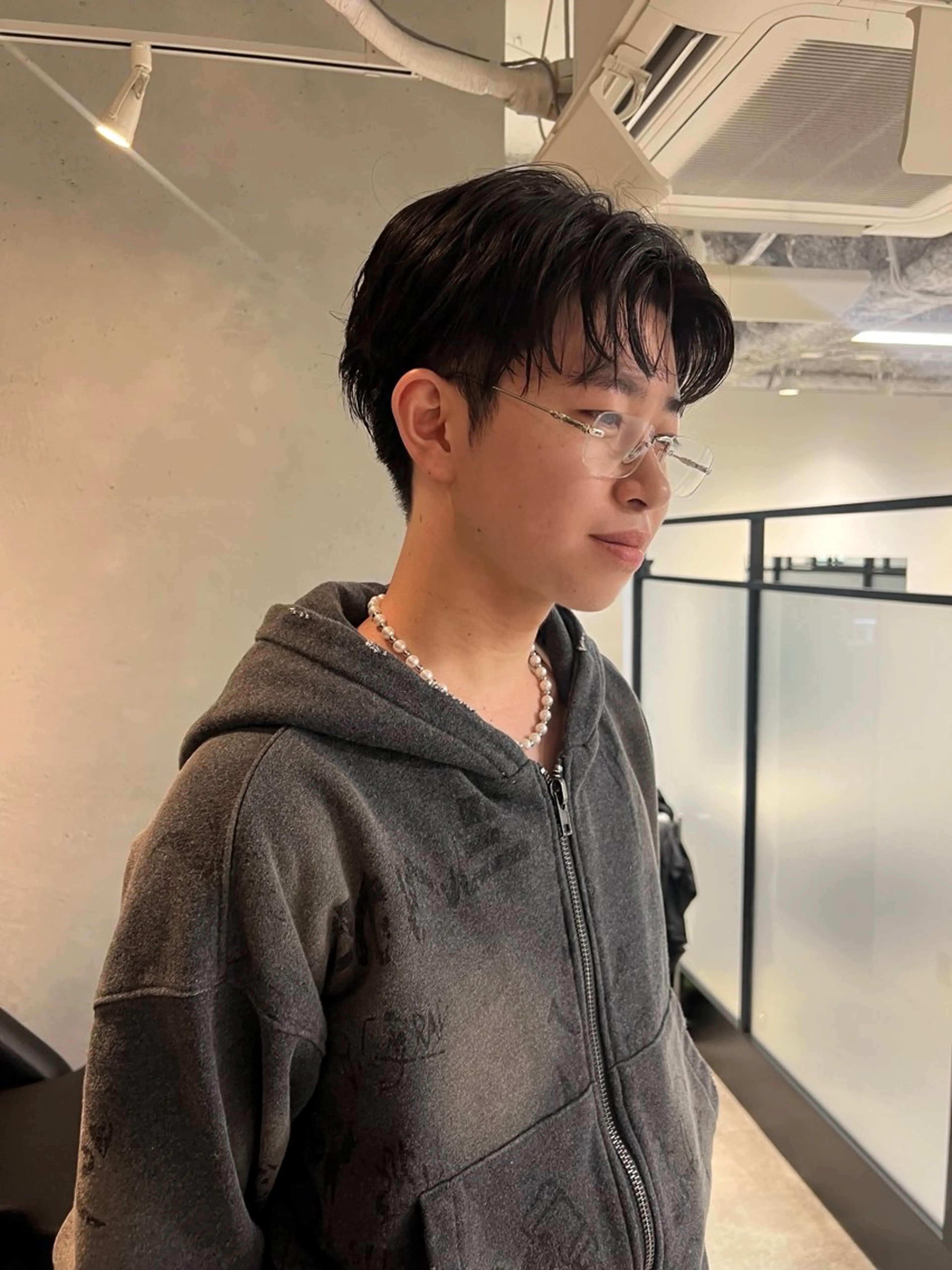 ショート メンズ メンズ就活ヘア ショートヘア ウルフレイヤーカット /チヒロのヘアスタイル