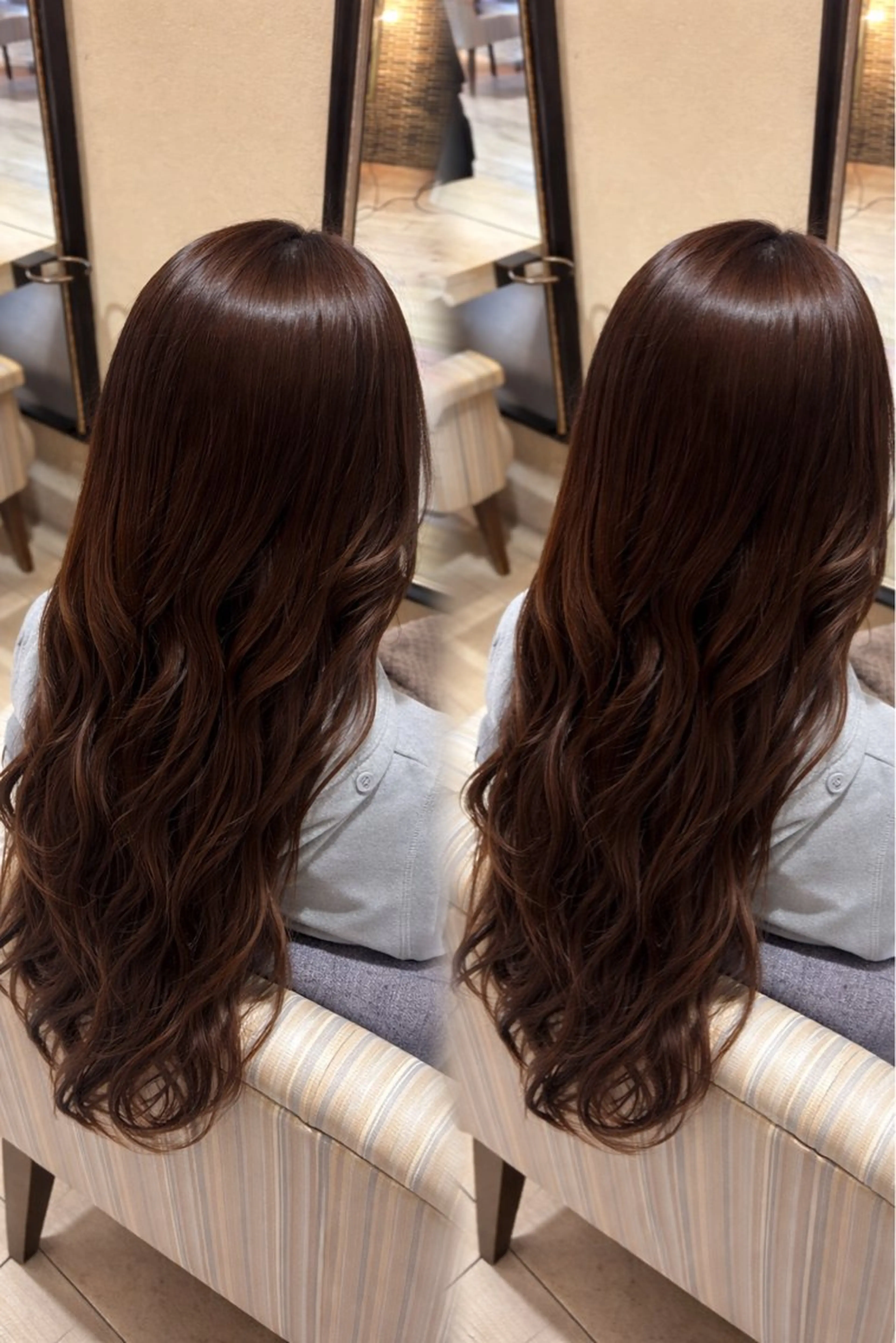 ロング ヘッドスパ 杉本 奈々美のヘアスタイル