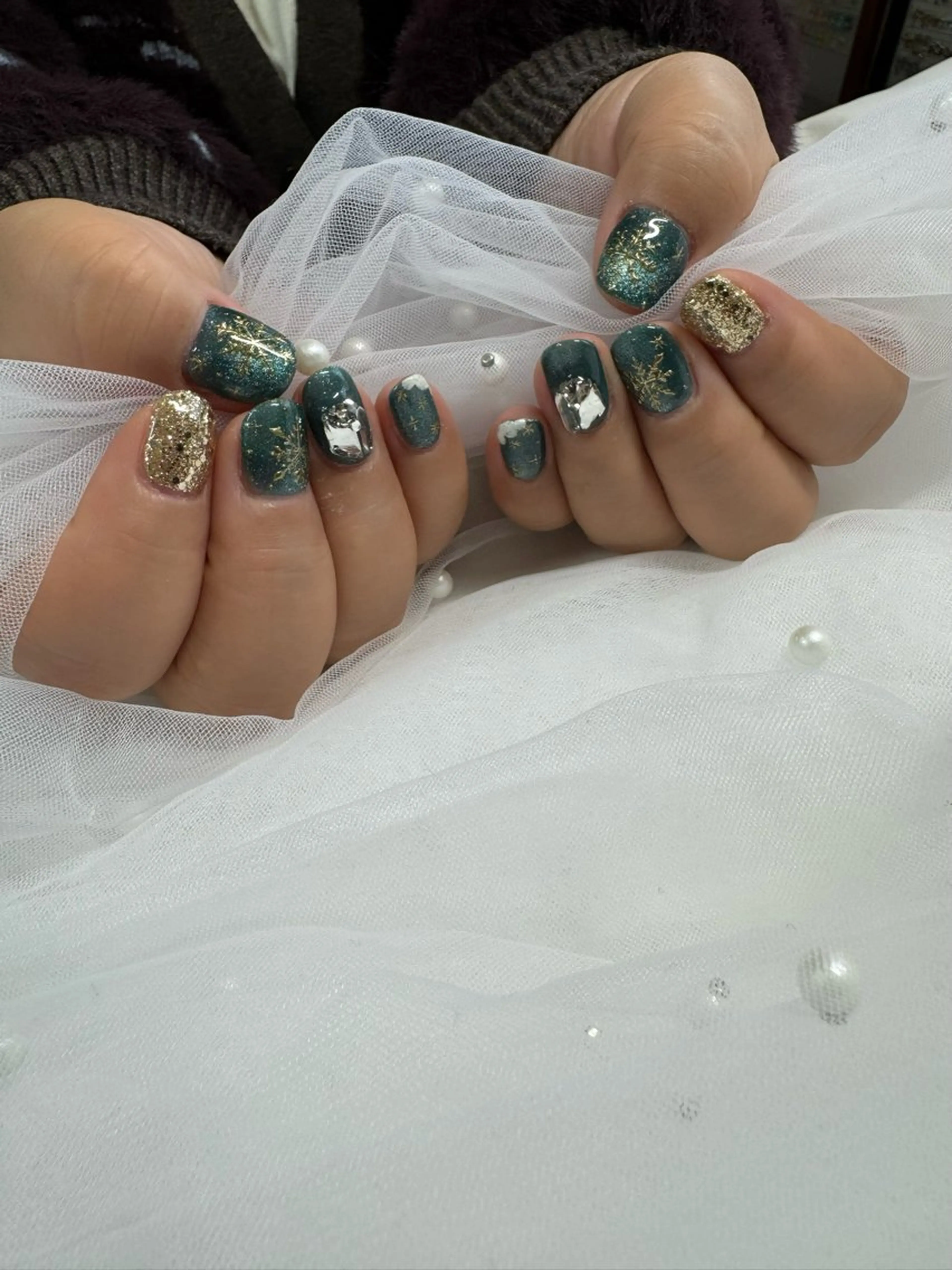 ネイル ジェルネイル 東 千夏のネイルデザイン