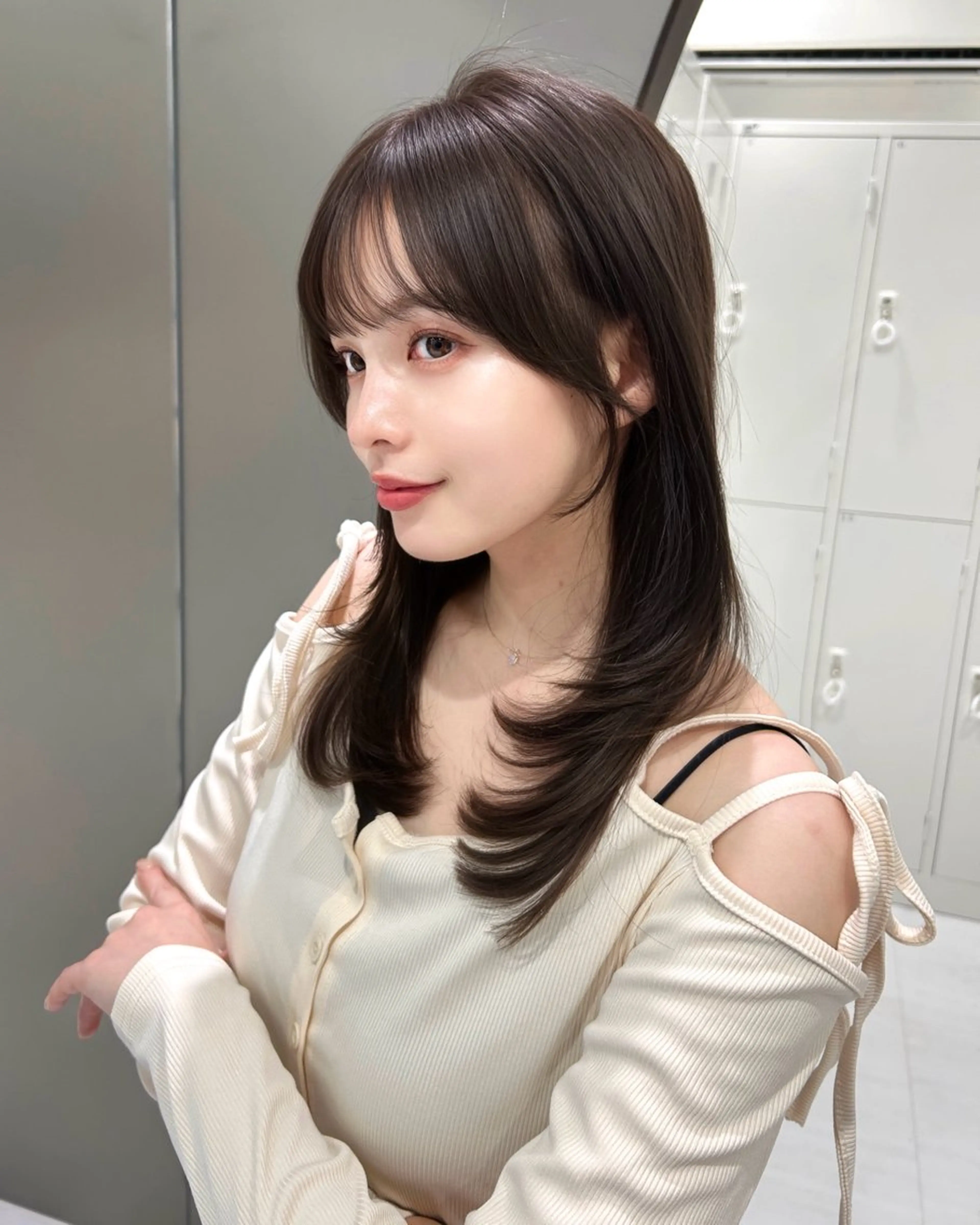 ミディアム レイヤーカット 【似合わせ特化🌷】 ショート/モカのヘアスタイル