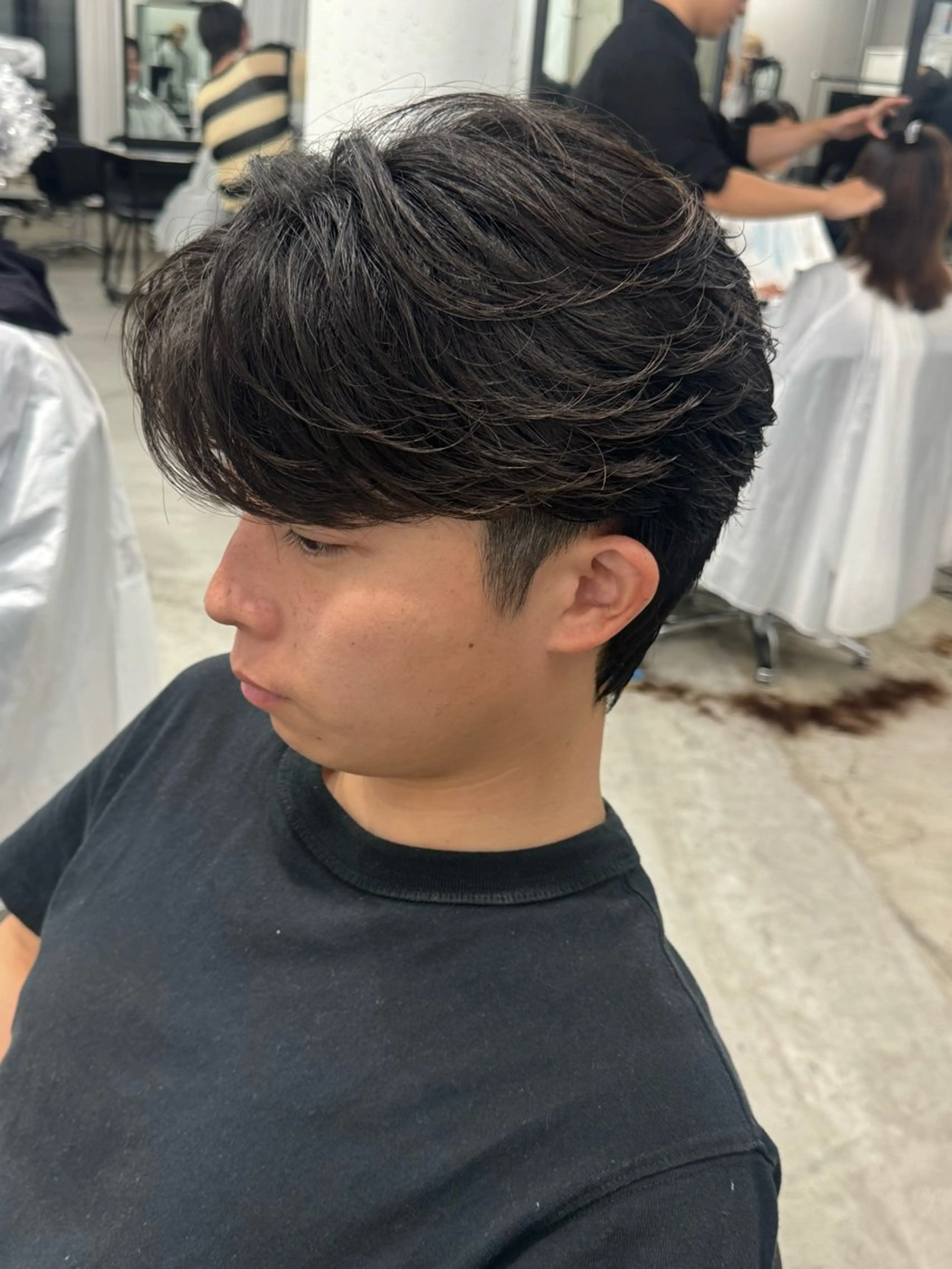 ショート パーマ メンズ Pia/KIRIA /福岡美容室のヘアスタイル