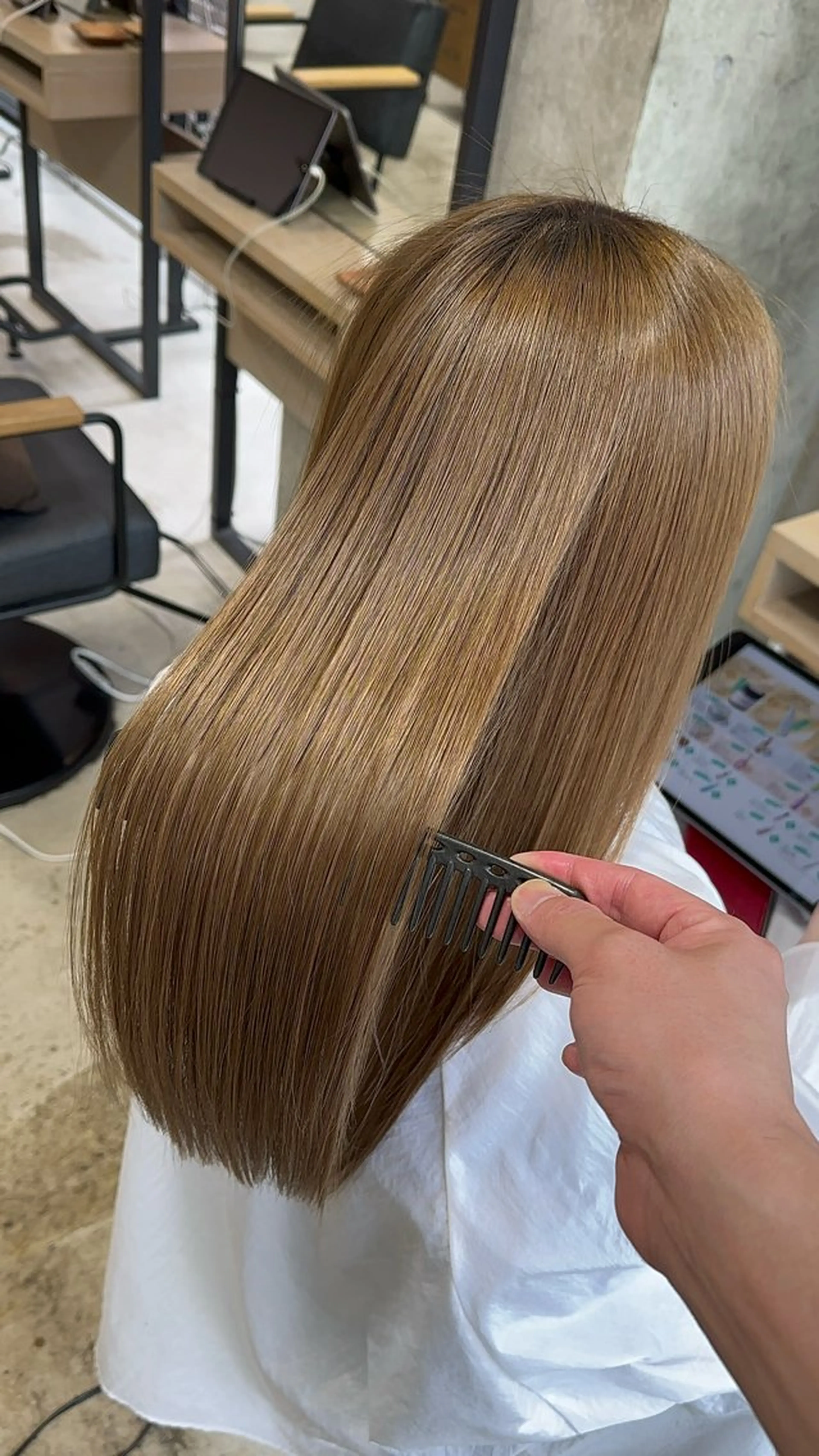 ロング ➴➷完全美髪特化➹➶ 黒山憂希のヘアスタイル