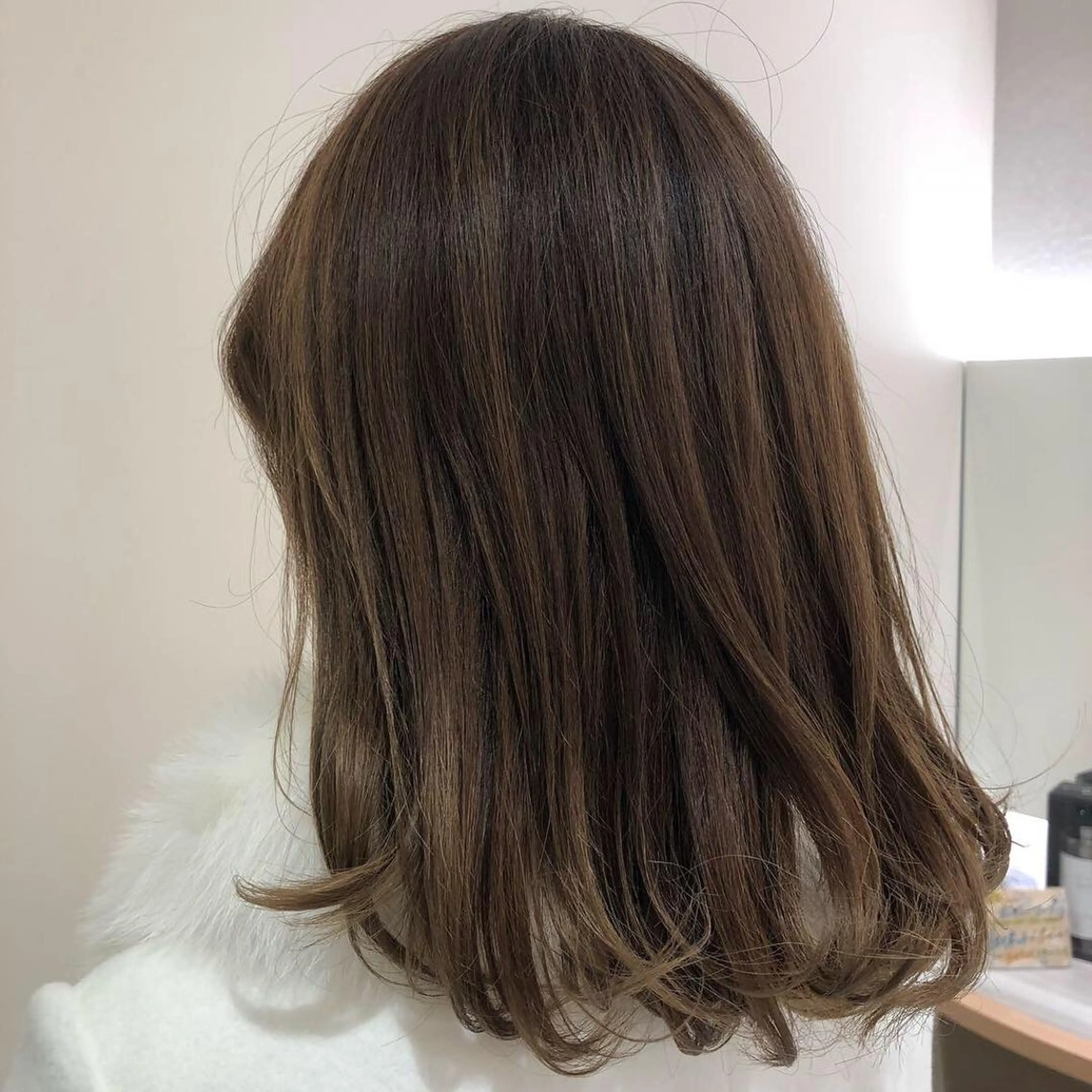 セミロング 【髪質改善】 梅田　聡のヘアスタイル