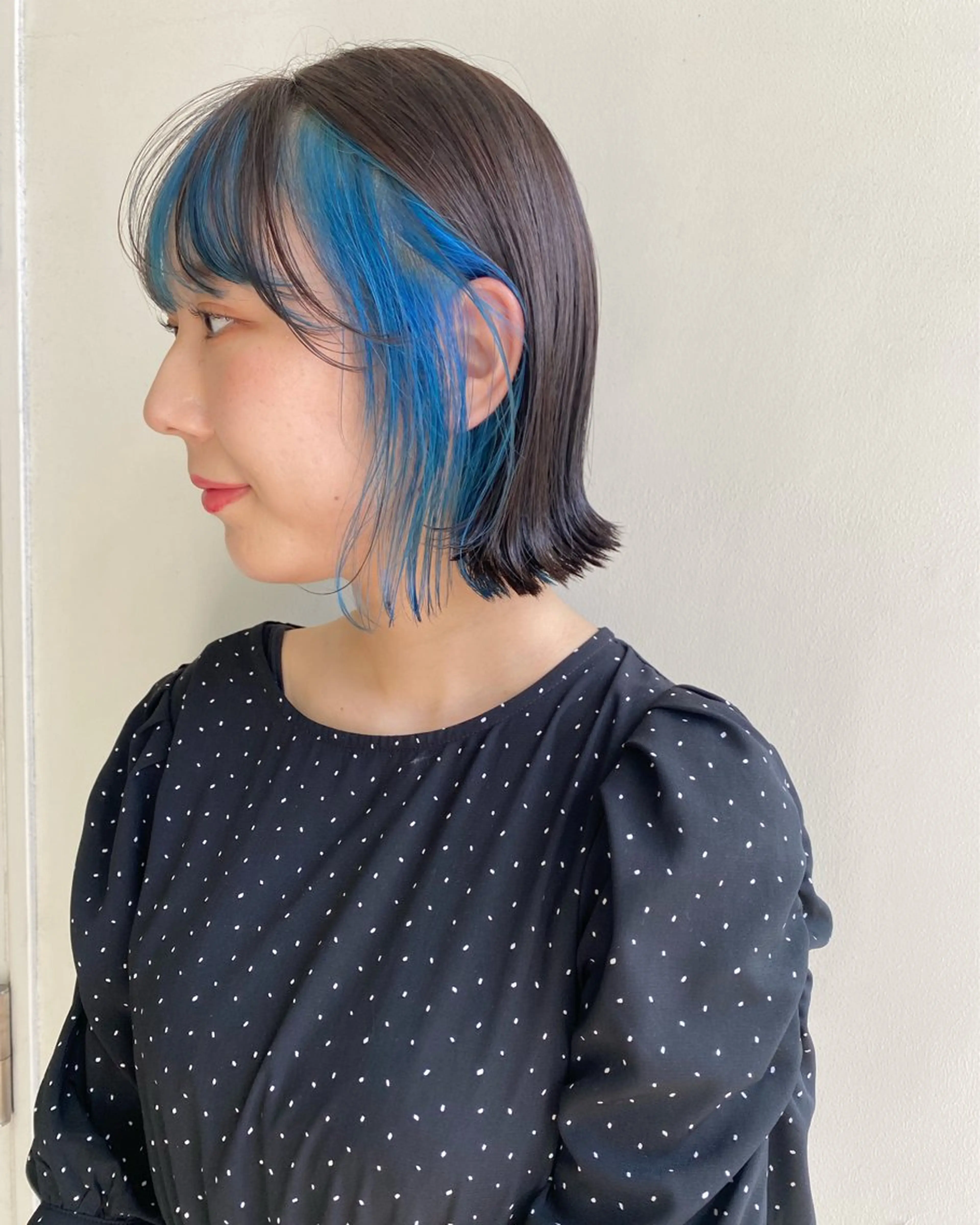 ミディアム ヒラカホ/ ブリーチ/似合わせのヘアスタイル