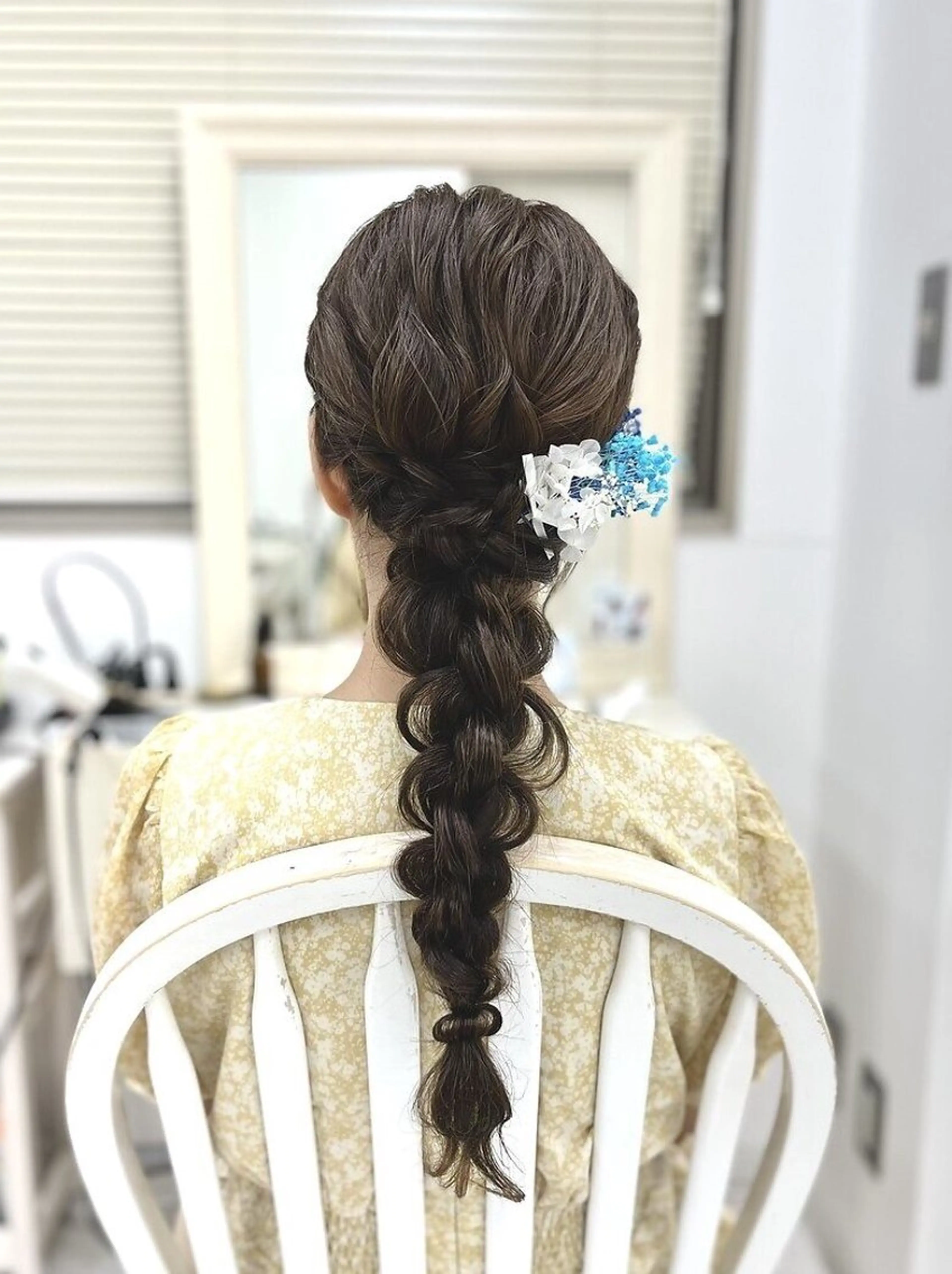 ヘアアレンジ 似合わせヘアメイク 💐オダギリチアキのヘアスタイル