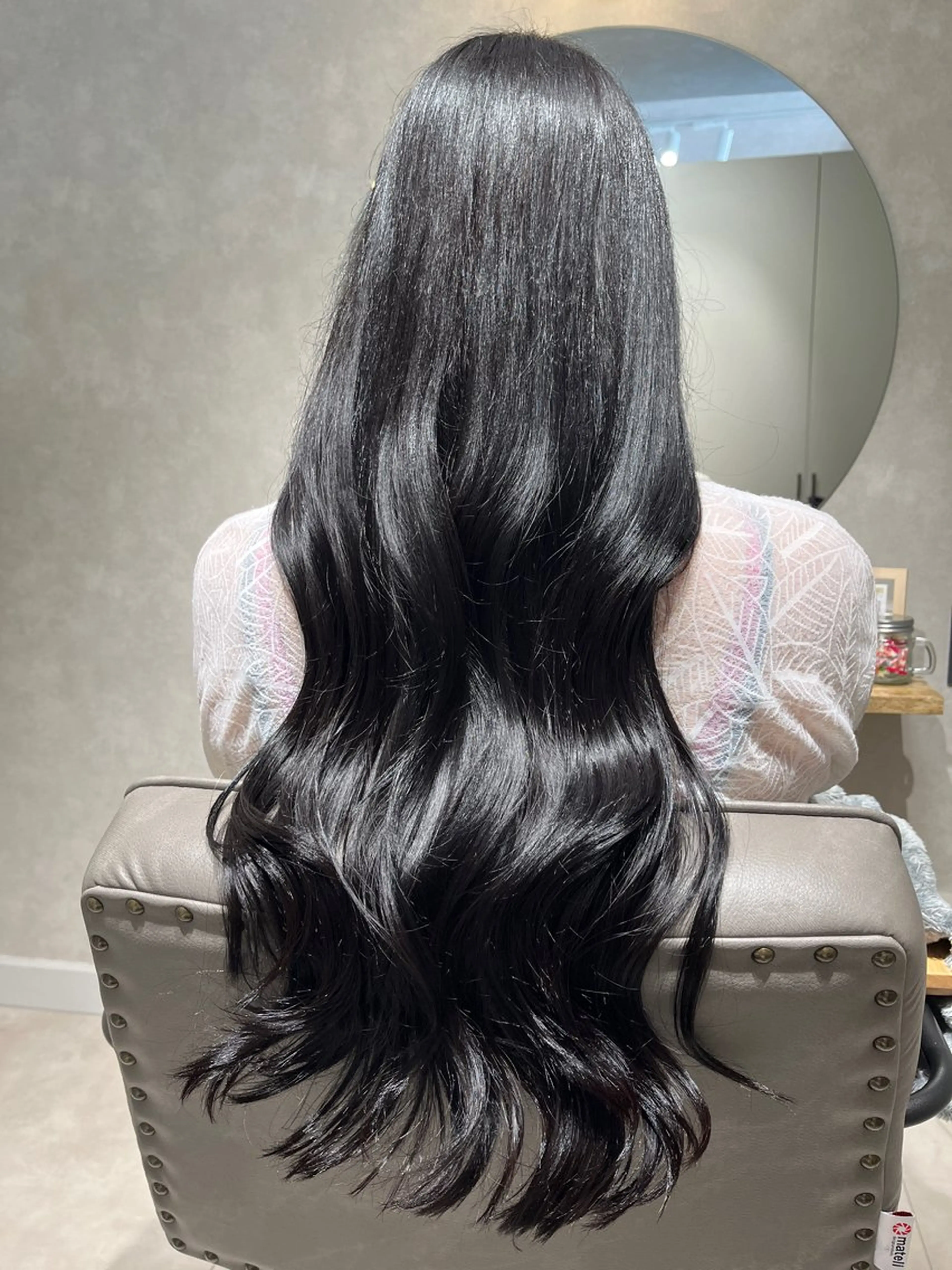 カラー 黒髪 ヘアカラー トリートメント ✨NEW OPEN/ 透明感カラー/はるかのヘアスタイル