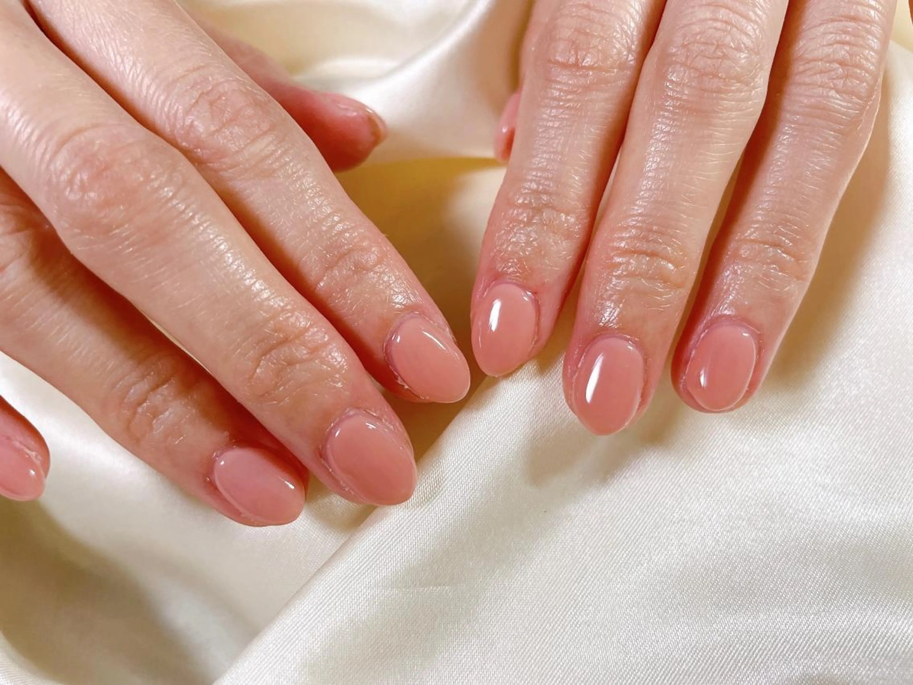 ネイル ワンカラーネイル kikinail 溝の口のネイルデザイン