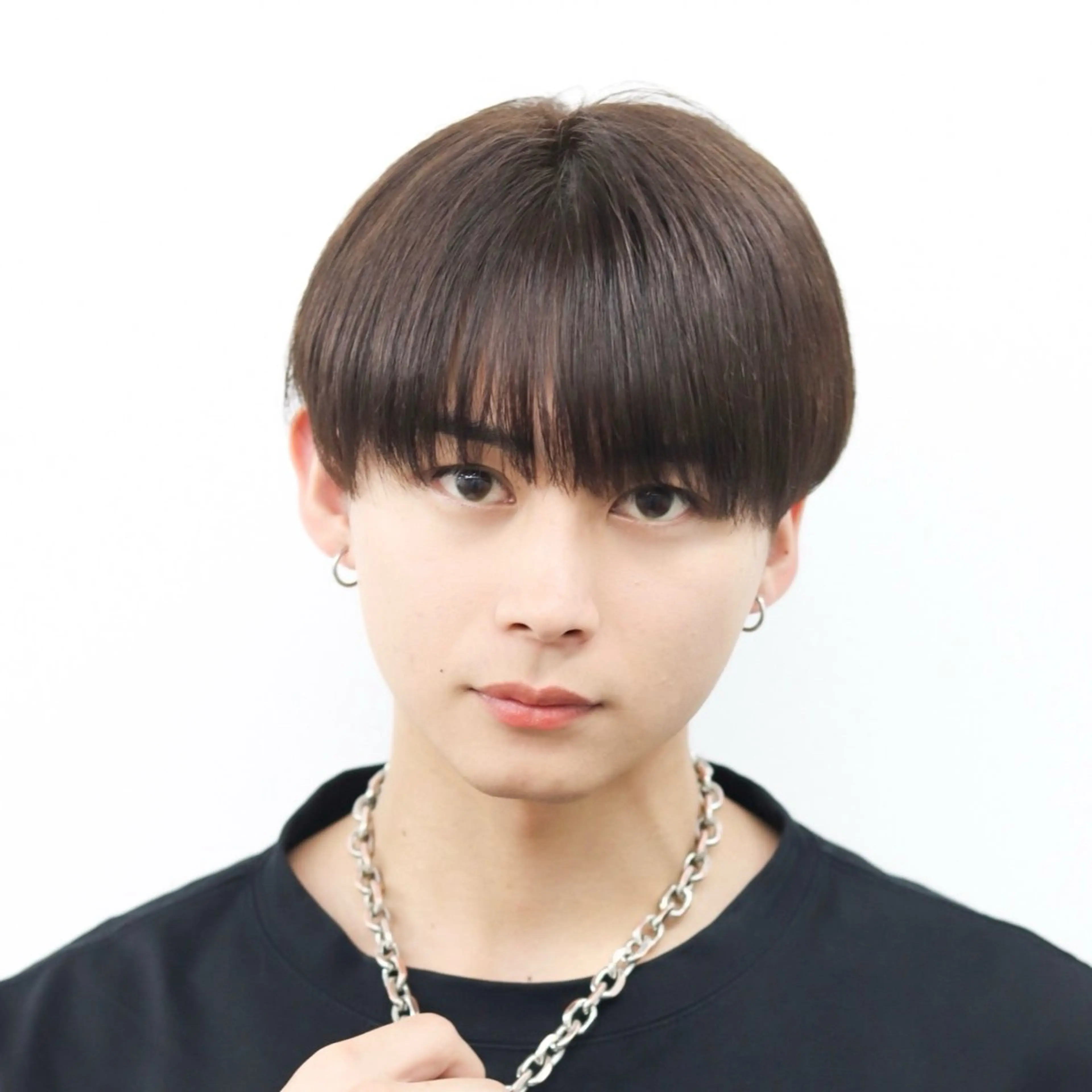 ミディアム カラー パーマ メンズ カット ヘアカラー トリートメント ハイトーン/メンズマ ッシュ/KYOHEIのヘアスタイル