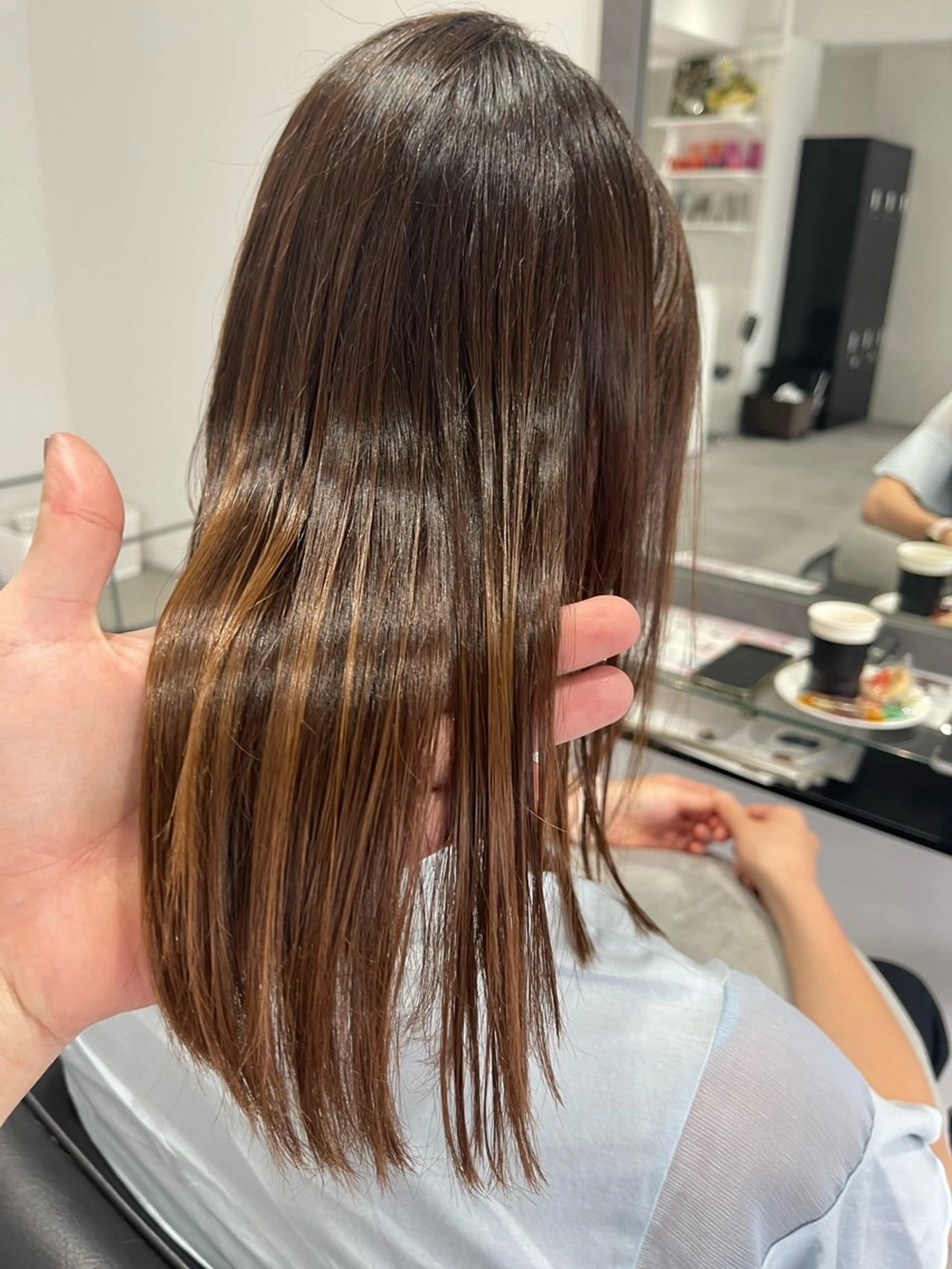 ロング カラー 髪質改善 トリートメント 似合わせ／代表 髪質改善/山田将大のヘアスタイル