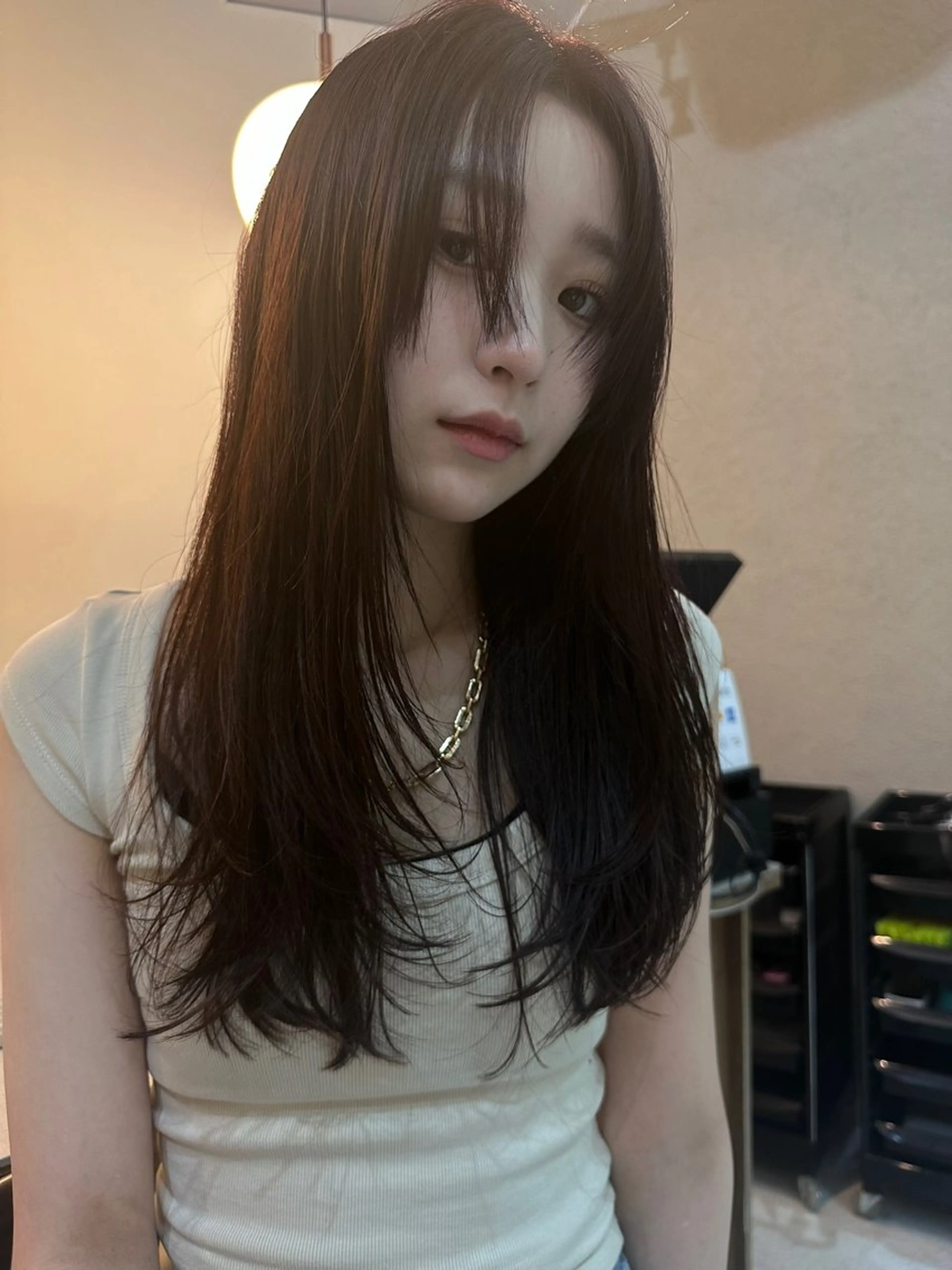 ロング カラー Shiro RENのヘアスタイル